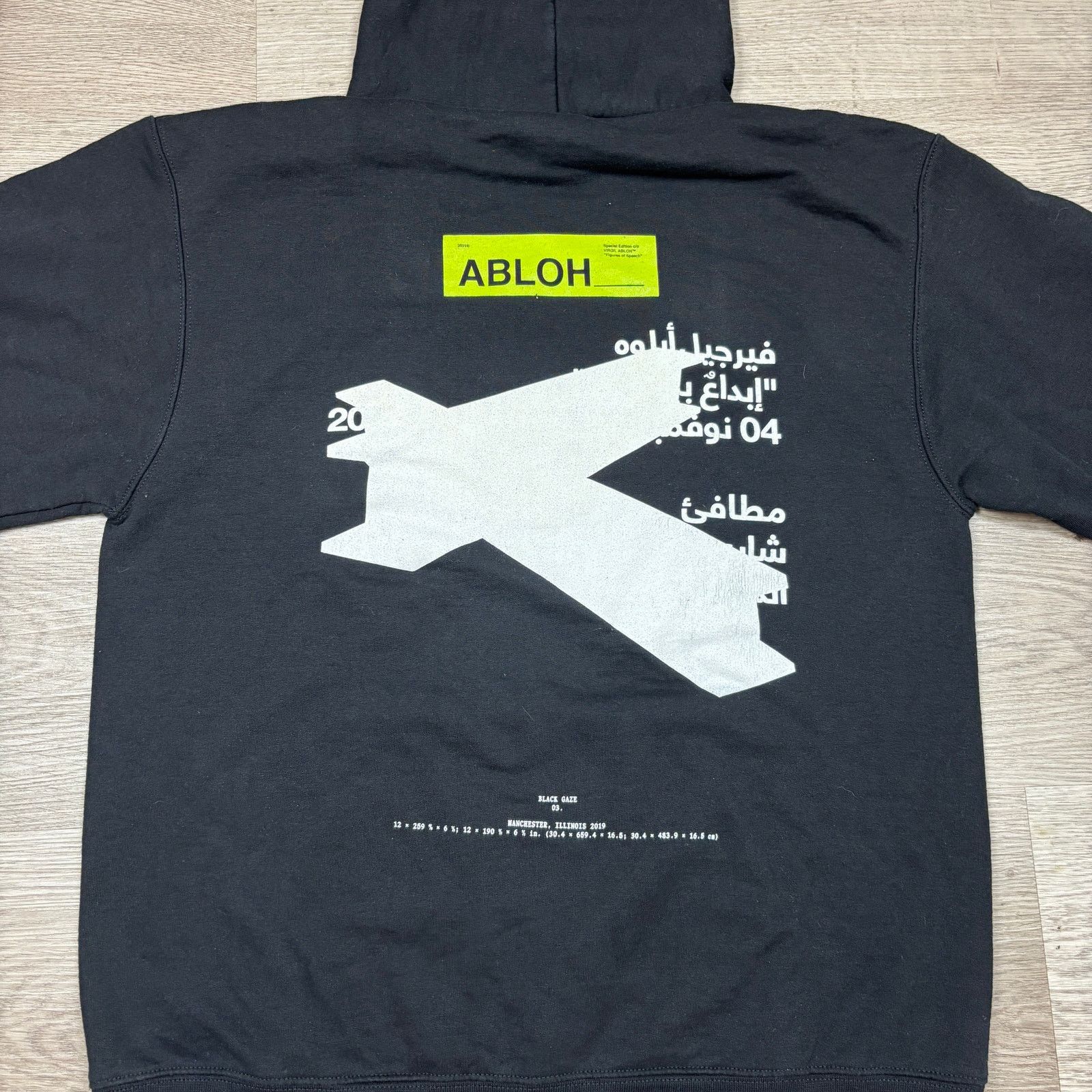 Champion × Virgil Abloh Champion Virgil Abloh Figures of Speech 2019 Hoodie Men's M Size US M / EU 48-50 / 2 - 5 Thumbnail
