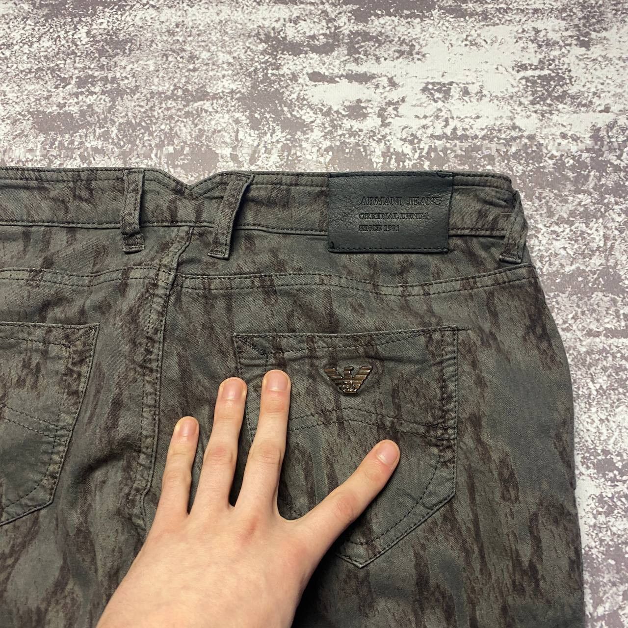 Emporio Armani Rare vintage Tiger Emporio Armani wide leg y2k pants jeans Size US 28 / EU 44 - 5 Thumbnail