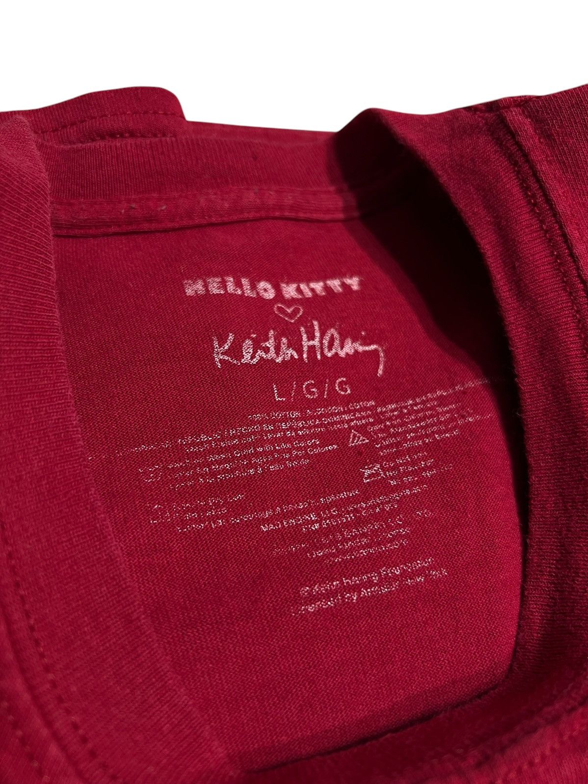 Keith Haring × Vintage HELLO KITTY x KEITH HARING PHOTO TEE Size US L / EU 52-54 / 3 - 8 Thumbnail