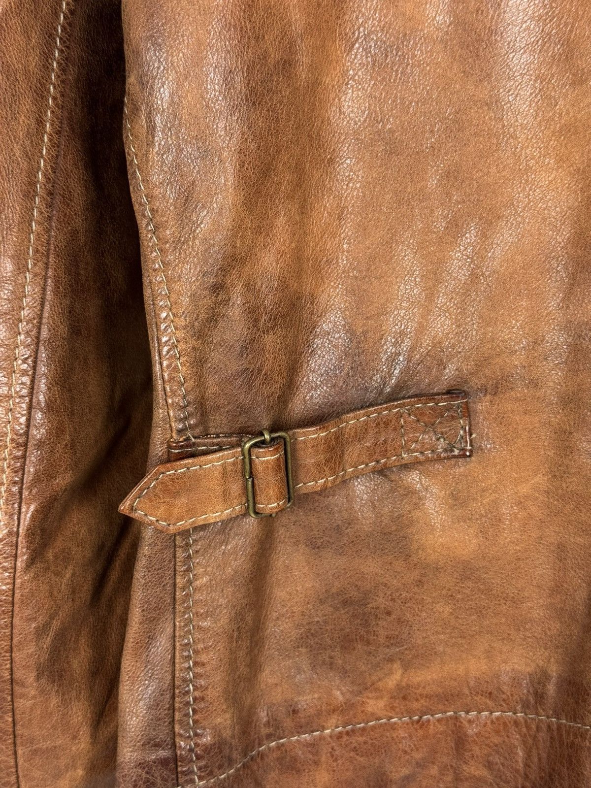 Belstaff Belstaff Brad Leather Brown Motorcycling Women’s Jacket Size XL / US 12-14 / IT 48-50 - 14 Thumbnail