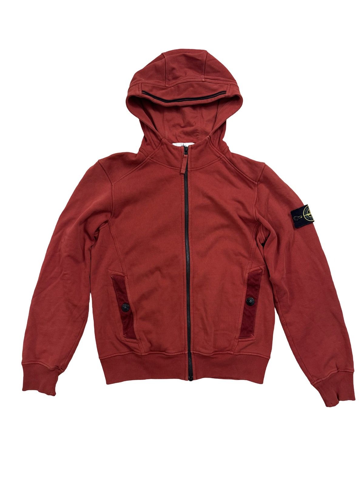 Stone Island 2013 Stone Island Cotton Zip Hoodie/Rare Stone Island Hoodie Size US S / EU 44-46 / 1 - 1 Thumbnail