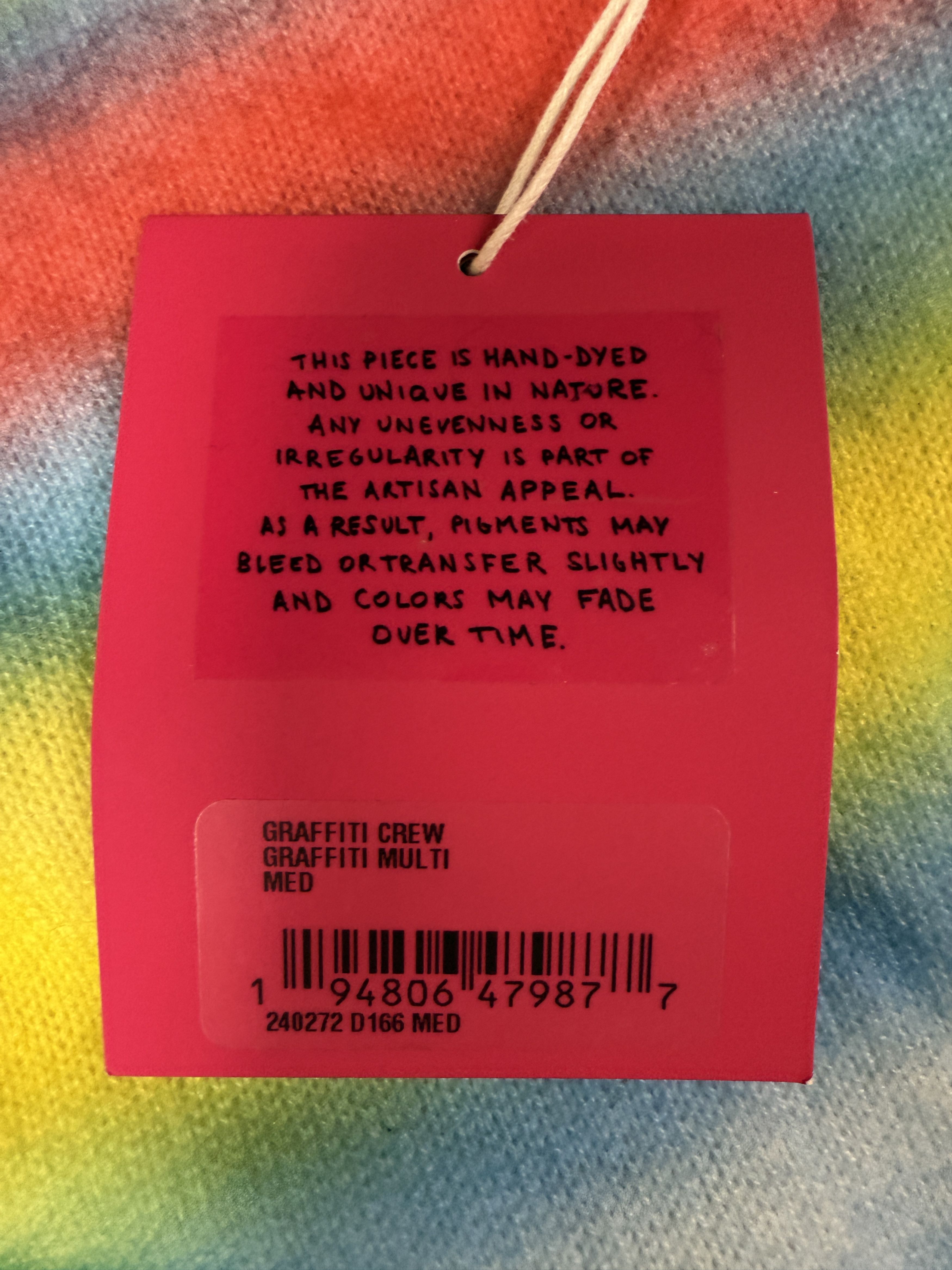 The Elder Statesman $2295 The Elder Statesman Graffiti Crewneck Sweater Size US M / EU 48-50 / 2 - 9 Thumbnail