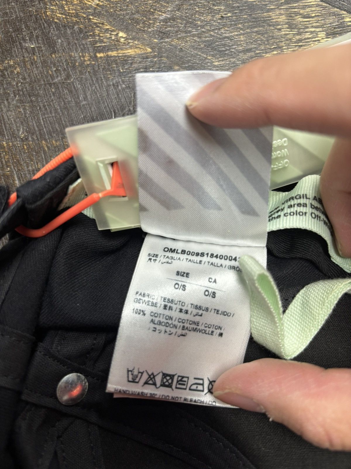 Off-White Off-White cap black multicolor Size ONE SIZE - 3 Thumbnail