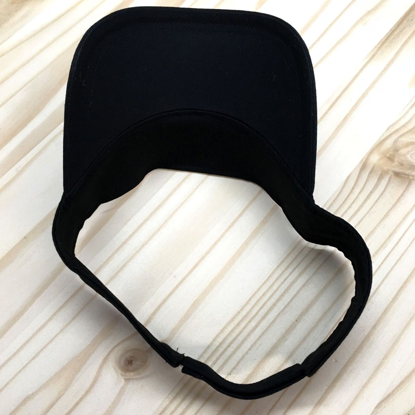 Logo 7 Uplift Visor Cap Mens Black One Size Curved Brim Logo Embroidered Casual Size ONE SIZE - 7 Thumbnail