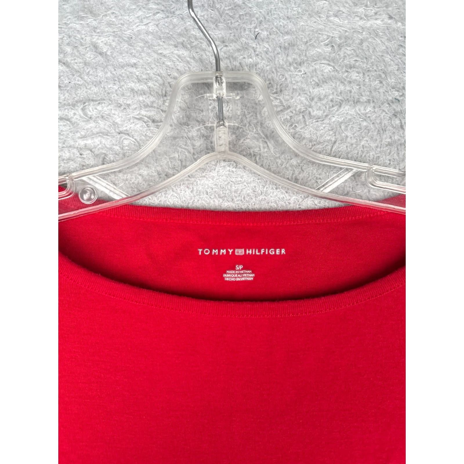 Ralph Lauren Lauren Ralph Lauren Shirt Women Small Red Cotton Jersey Casual Short Sleeve Sports Size S / US 4 / IT 40 - 6 Thumbnail