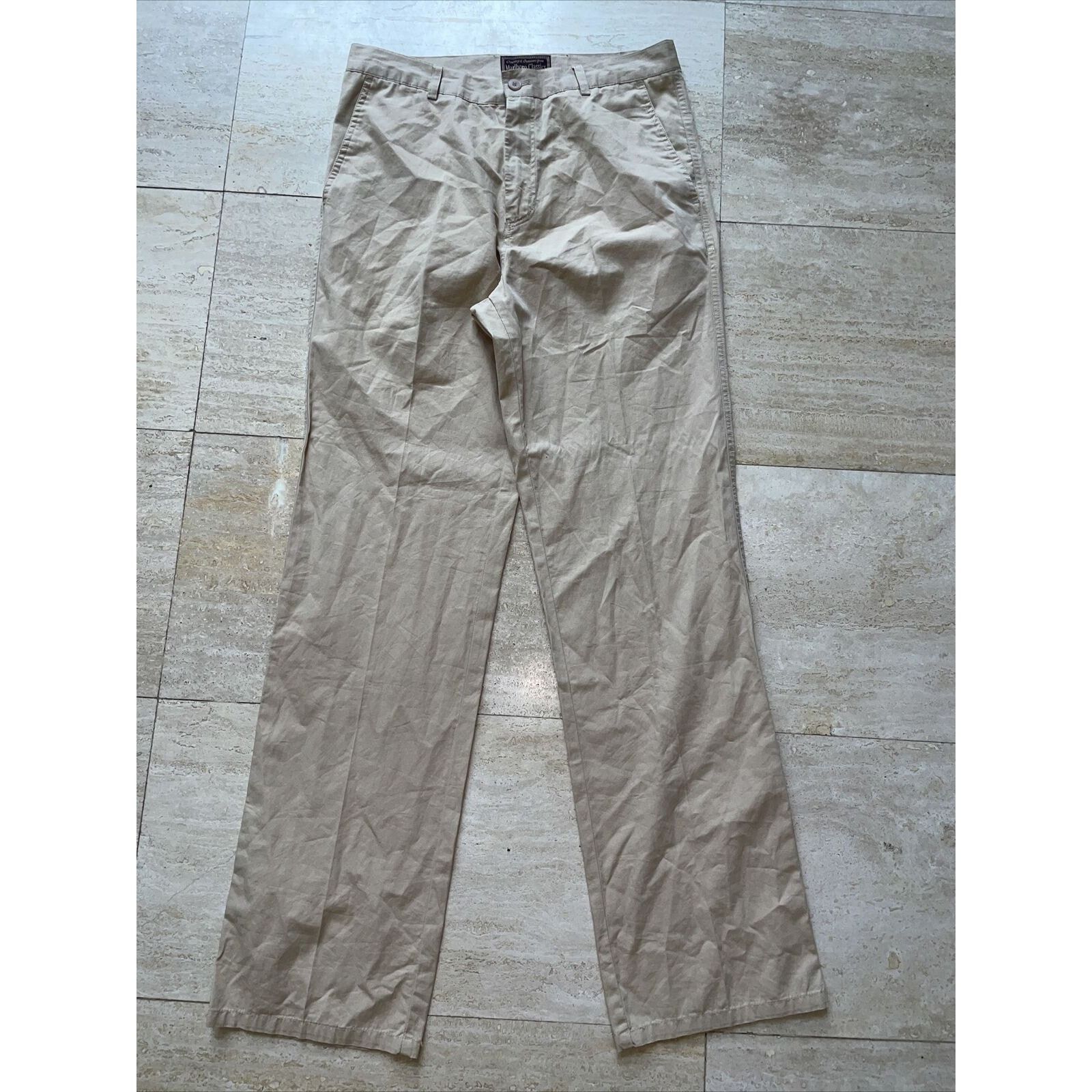 Marlboro Classics Marlboro Classics Adult Mens 32 Chino Pants Light Brown Size US 32 / EU 48 - 1 Thumbnail