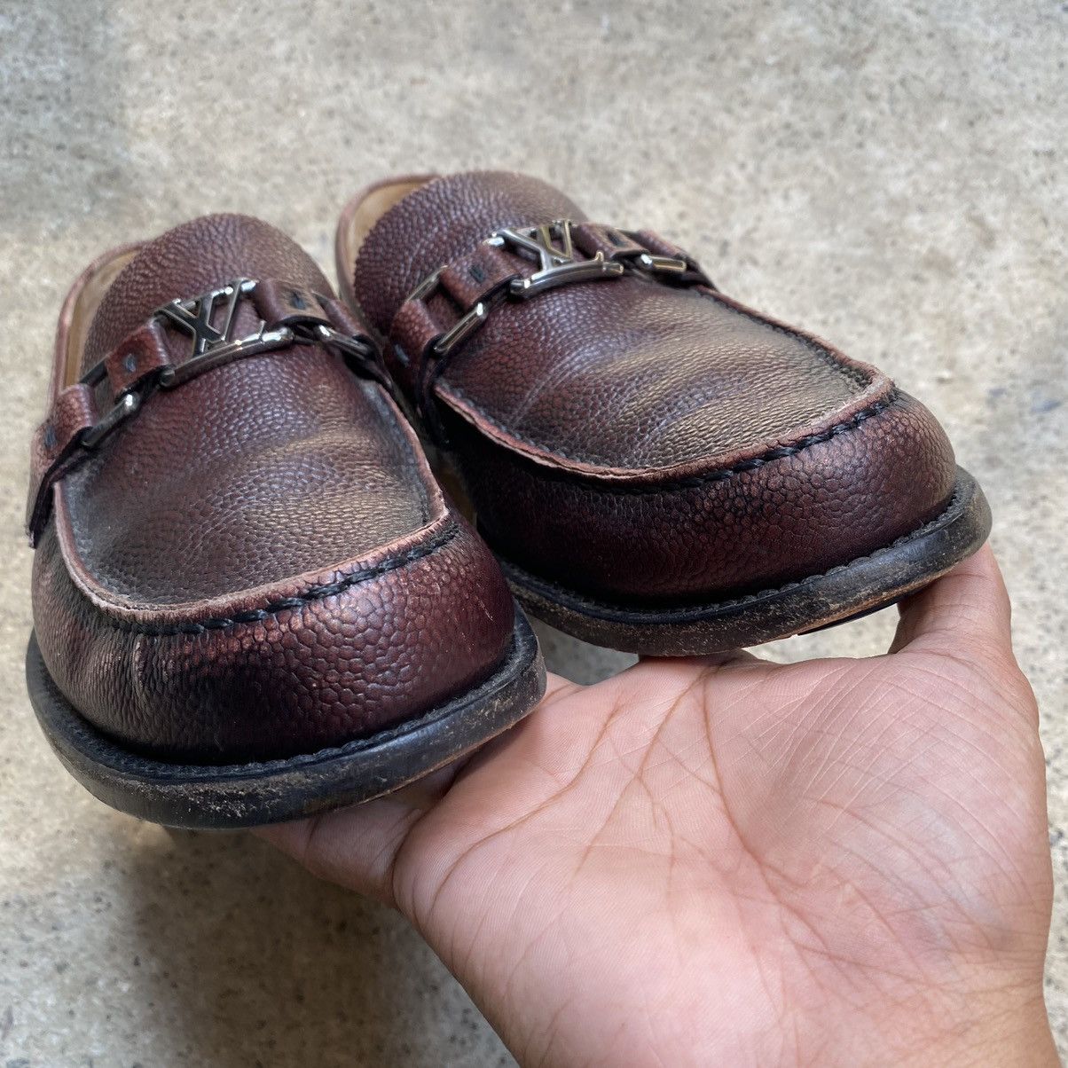 Louis Vuitton Major Loafers Brown Size US 7 / EU 40 - 11 Thumbnail