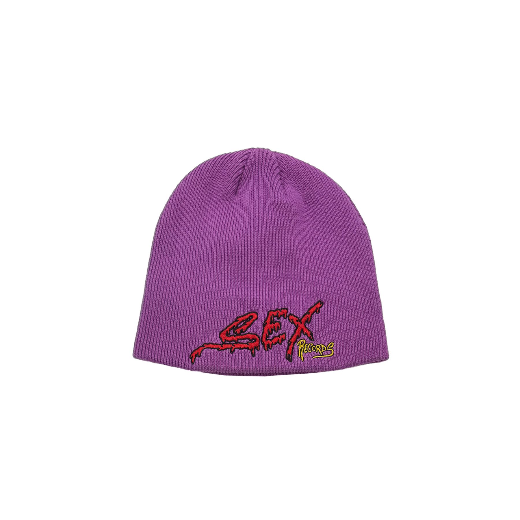 Matty Boy Matty Boy Anti Promo Sex Record Purple Beanie Size ONE SIZE - 1 Thumbnail