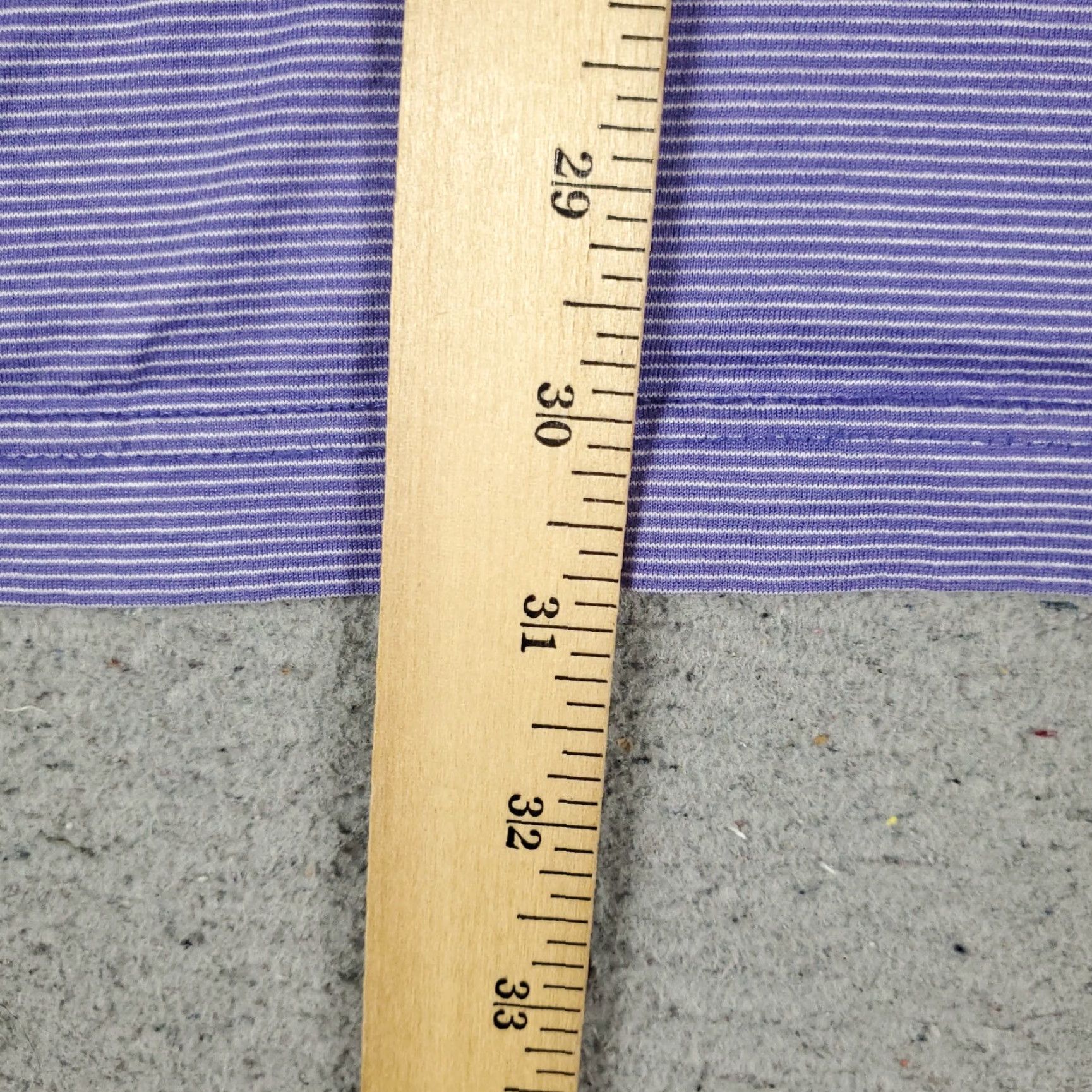 Peter Millar Peter Millar Polo Shirt Mens Size Large Purple Striped Cotton Golf Short Sleeve* Size US L / EU 52-54 / 3 - 5 Thumbnail