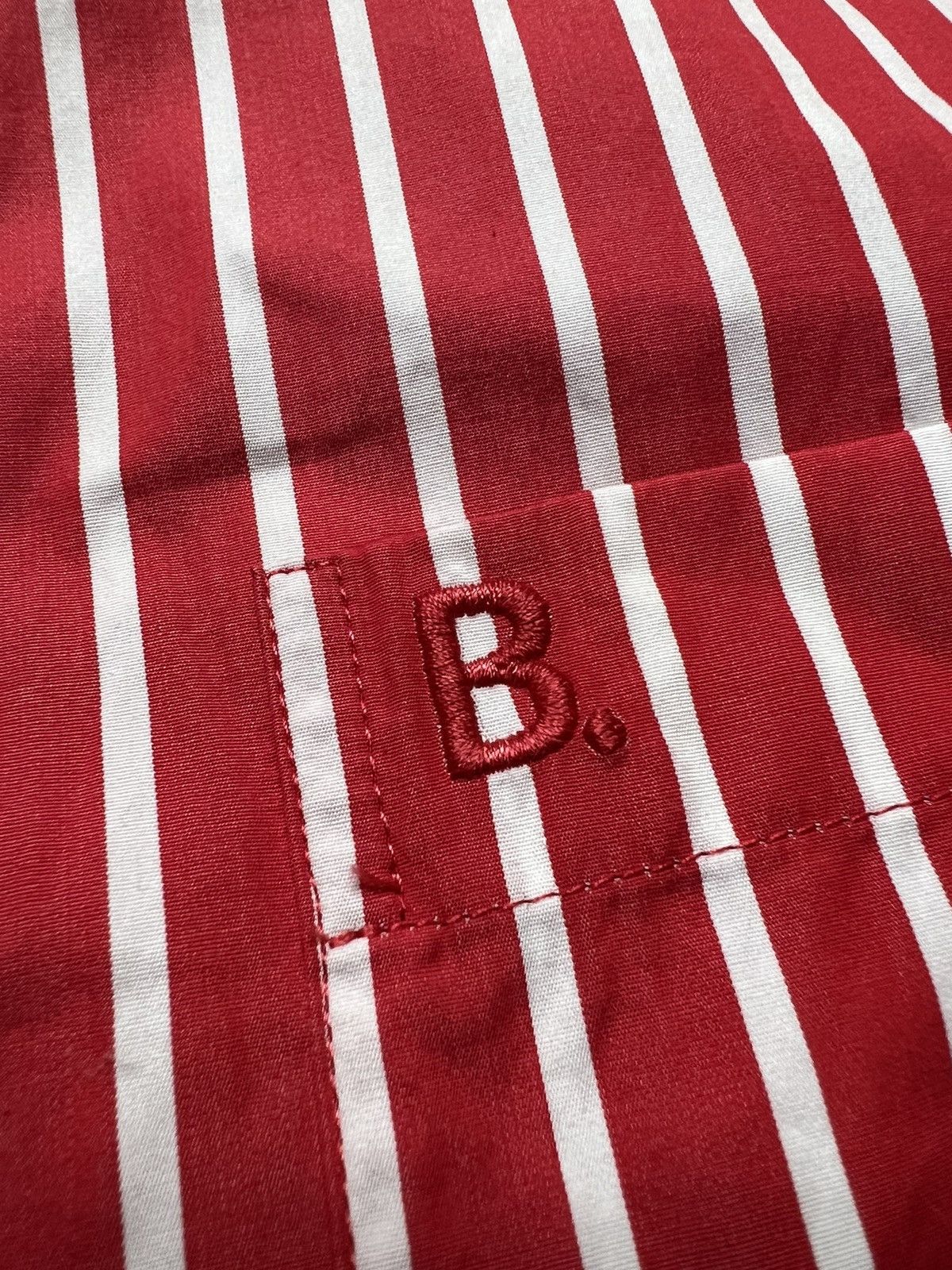 Balenciaga Balenciaga B embroidery Assymetrical Sleeves Oversized Shirt Size US M / EU 48-50 / 2 - 8 Thumbnail