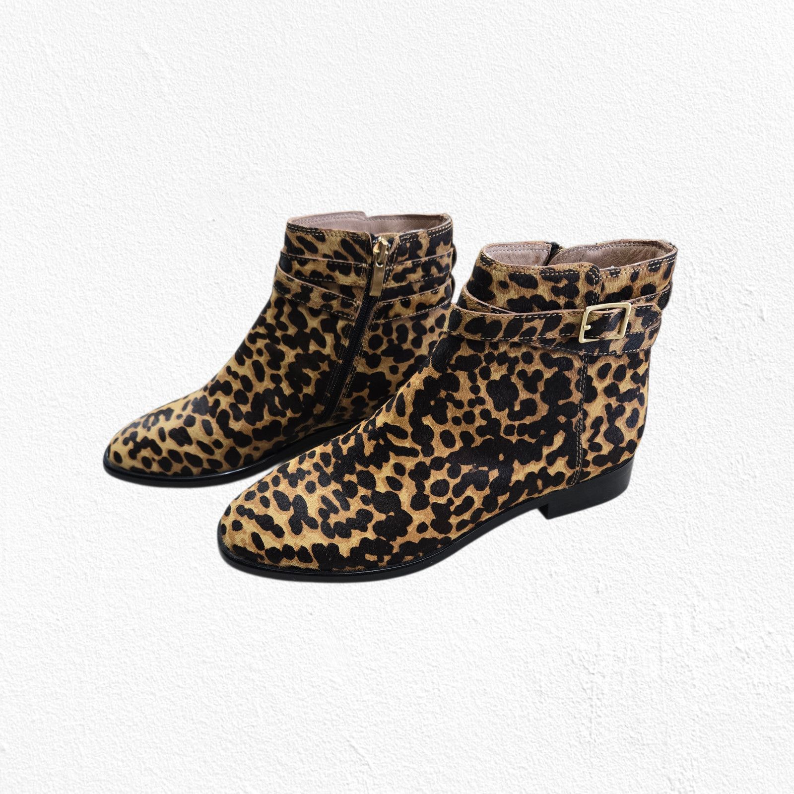 J. Jill J Jill Leopard Haircalf Ankle Boots Size 8 Size US 8 / IT 38 - 4 Thumbnail