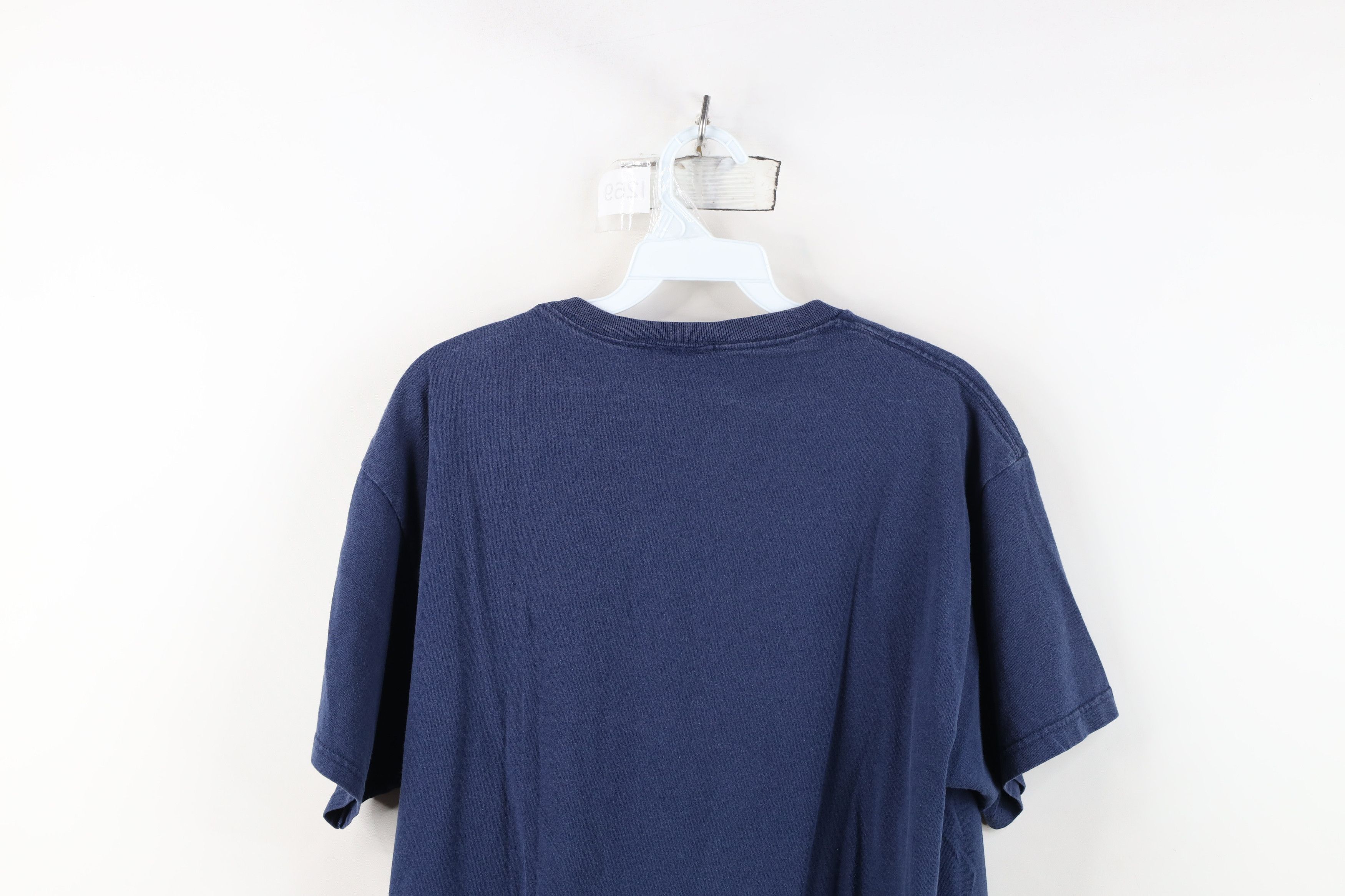 Vintage Vintage 90s Y2K NYPD New York Police Department T-Shirt Blue Size US L / EU 52-54 / 3 - 11 Thumbnail