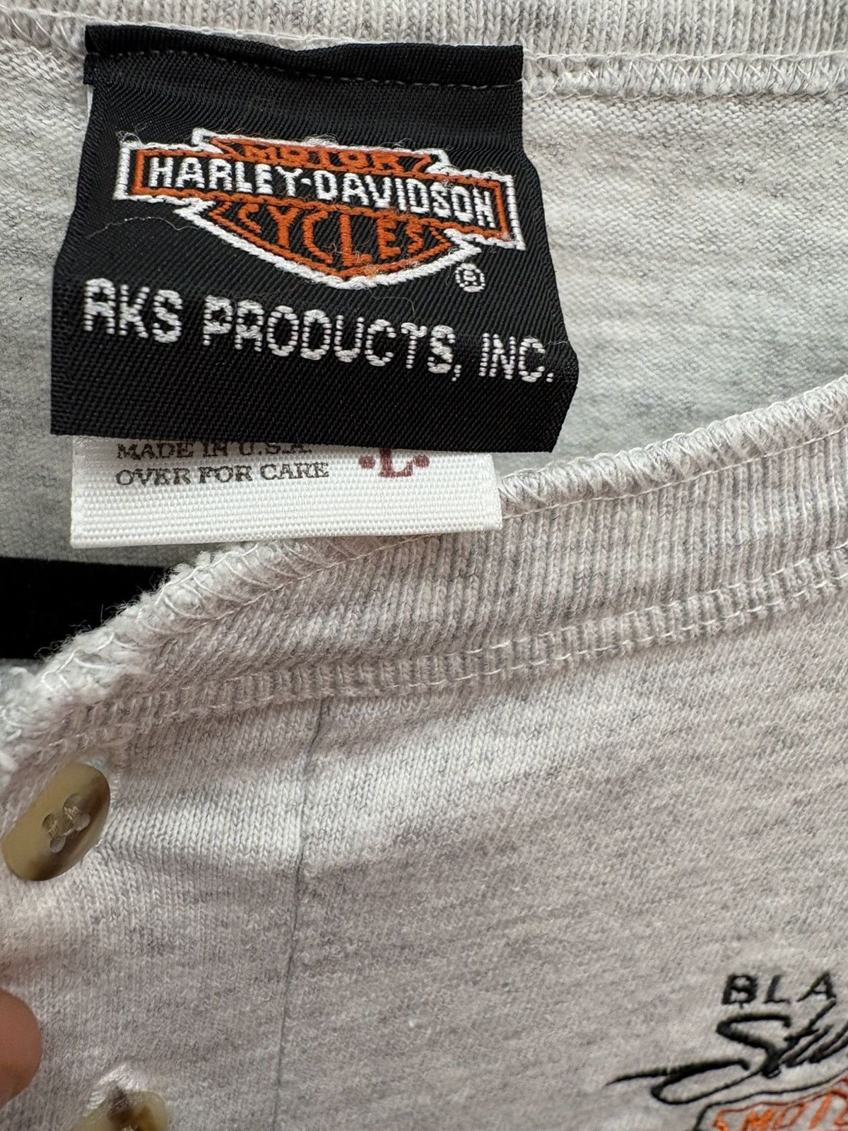 Harley Davidson × Vintage Vintage Sturgis Harley Davidson Tshirt Size US L / EU 52-54 / 3 - 3 Thumbnail