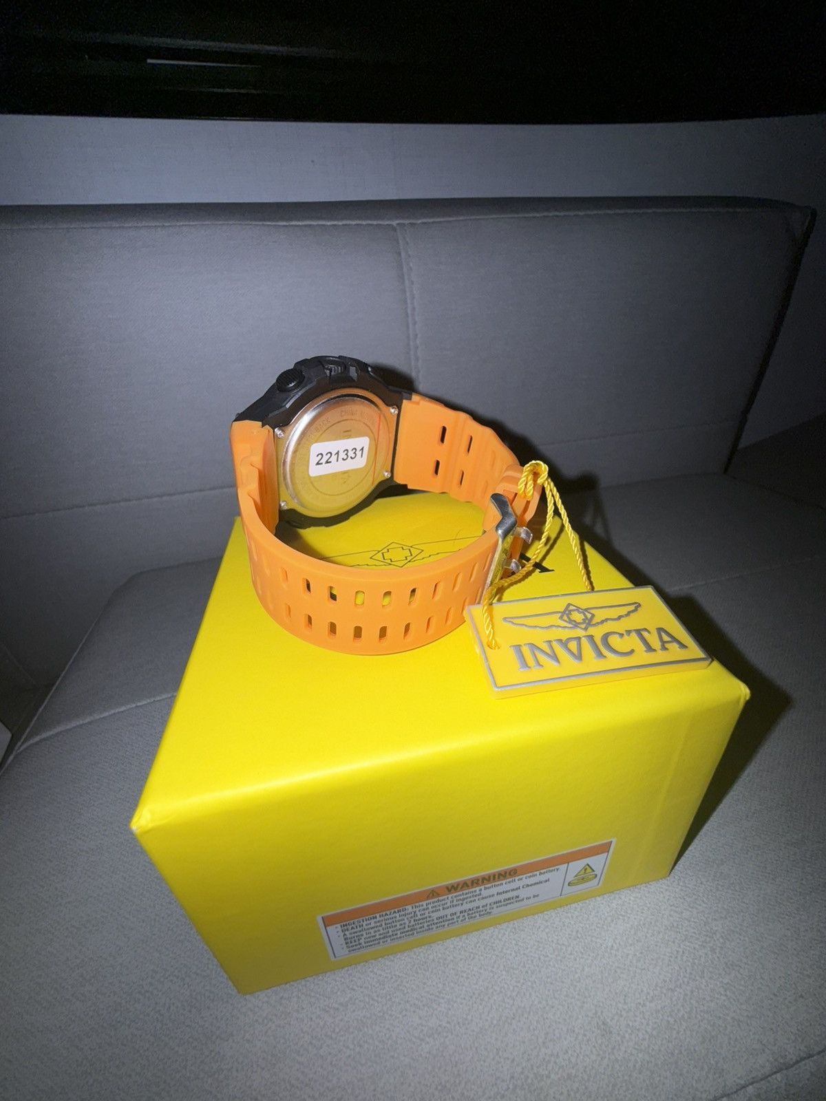 Invicta Invicta Racing Burnout Digital Men’s Watch (52mm) Size ONE SIZE - 4 Thumbnail