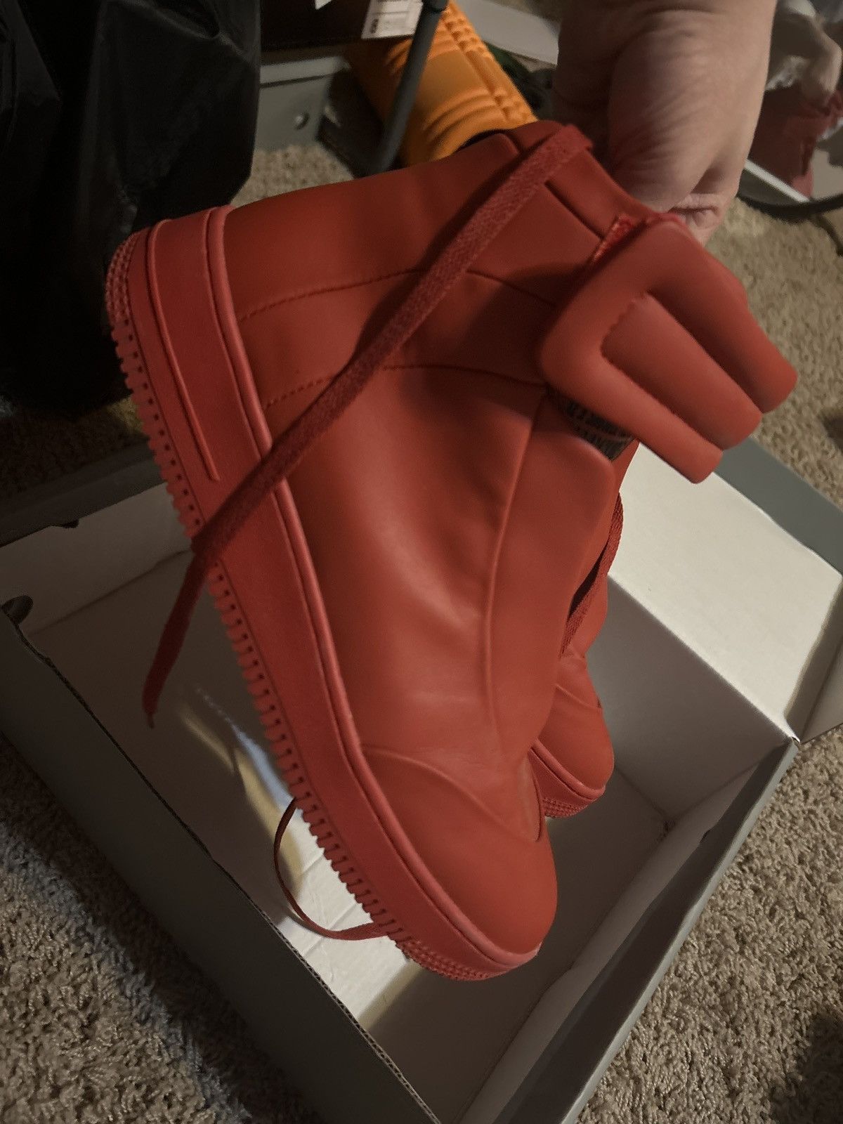 Grimykids Future Af high top red Size US 8.5 / EU 41-42 - 6 Thumbnail