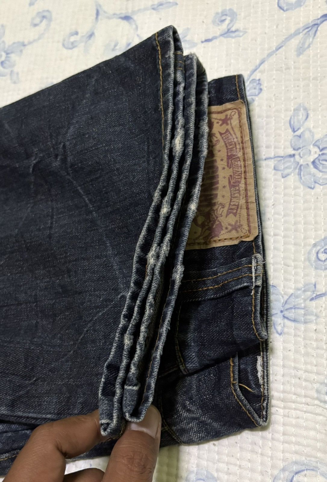 Japanese Brand Japanese Original Jeans Streetwear Flared Distressed Denim Size US 31 - 15 Thumbnail