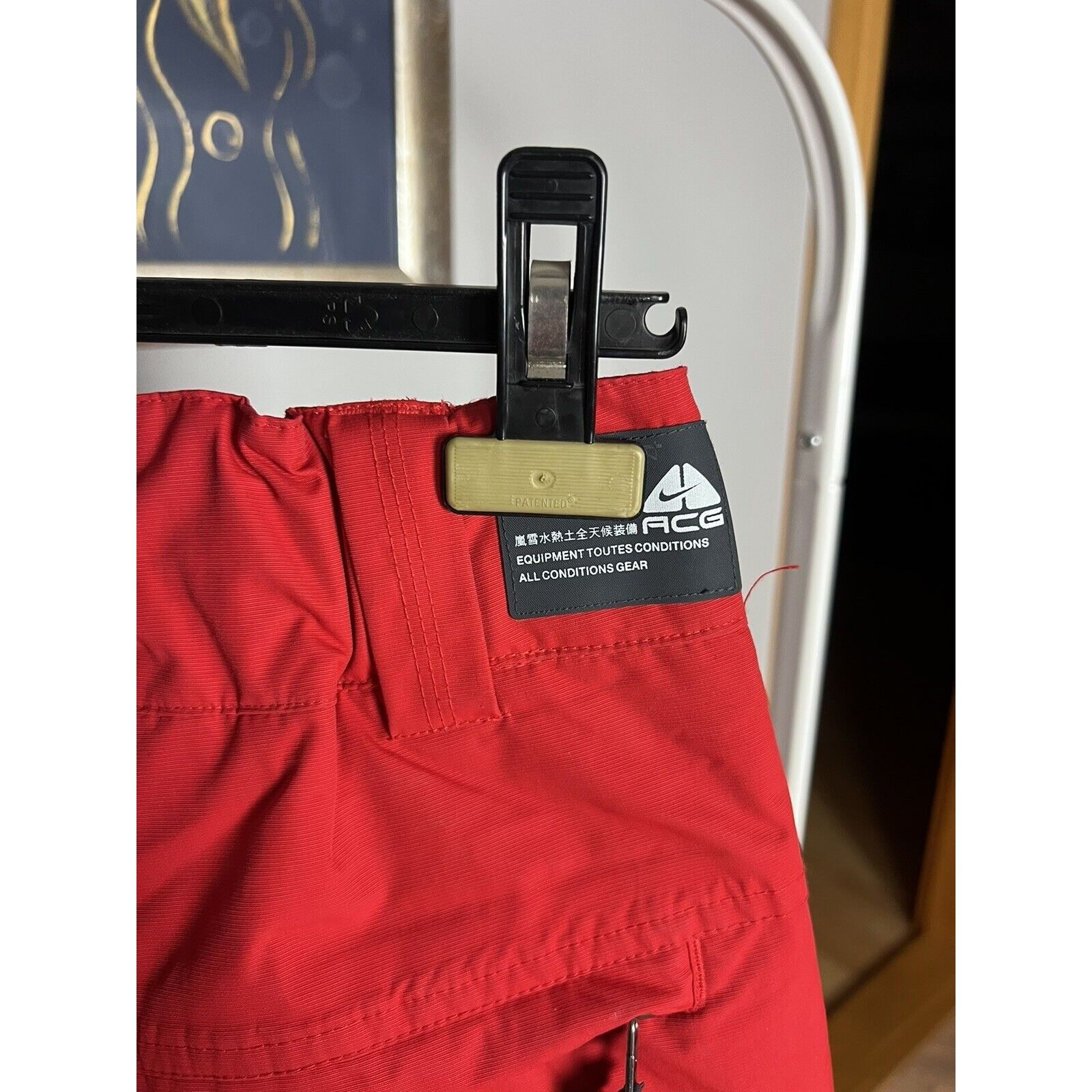 Nike ACG MINT! Nike ACG Men`s Red Winter Insulated Ski Snow Pants Siz Size US 30 / EU 46 - 12 Thumbnail