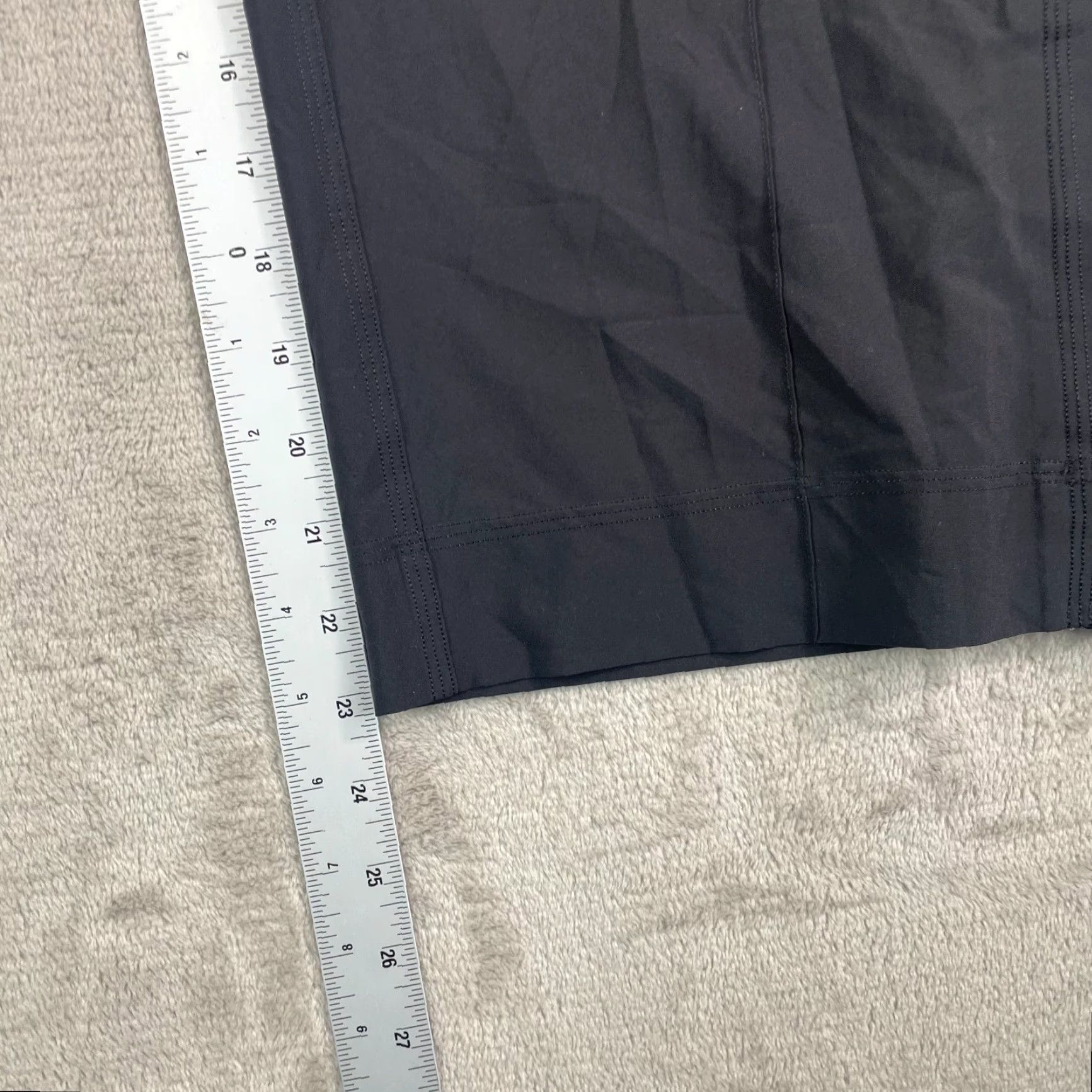 Lululemon Lululemon Wanderer Culotte Wide Leg Pants Women 6 Black Stretch Wicking Cropped Elastic Waist Pockets Quick Dry Size 28" / US 6 / IT 42 - 6 Thumbnail