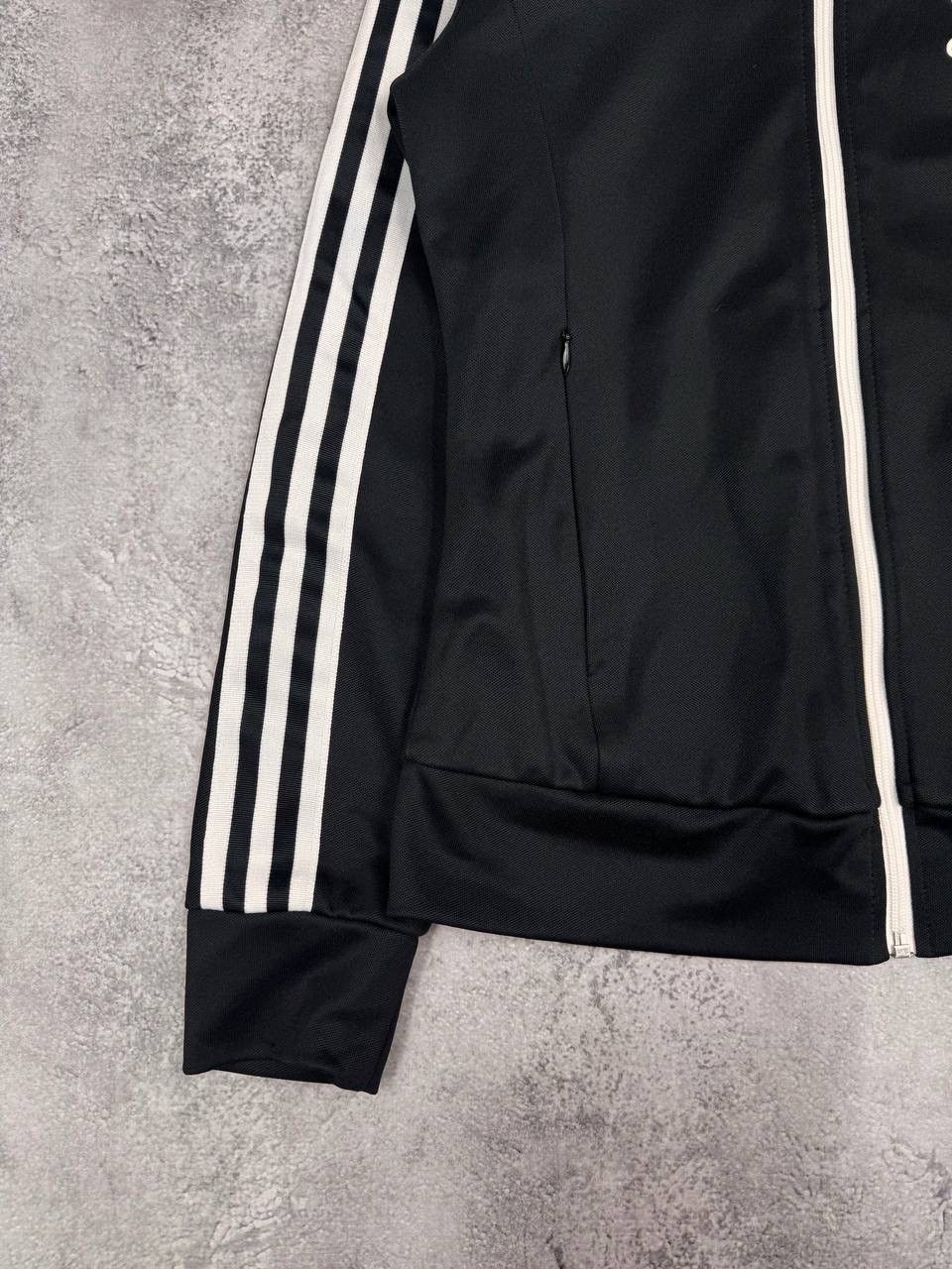 Adidas Adidas Women's Track Jacket Zip Stripes Black Size S Size S / US 4 / IT 40 - 2 Thumbnail