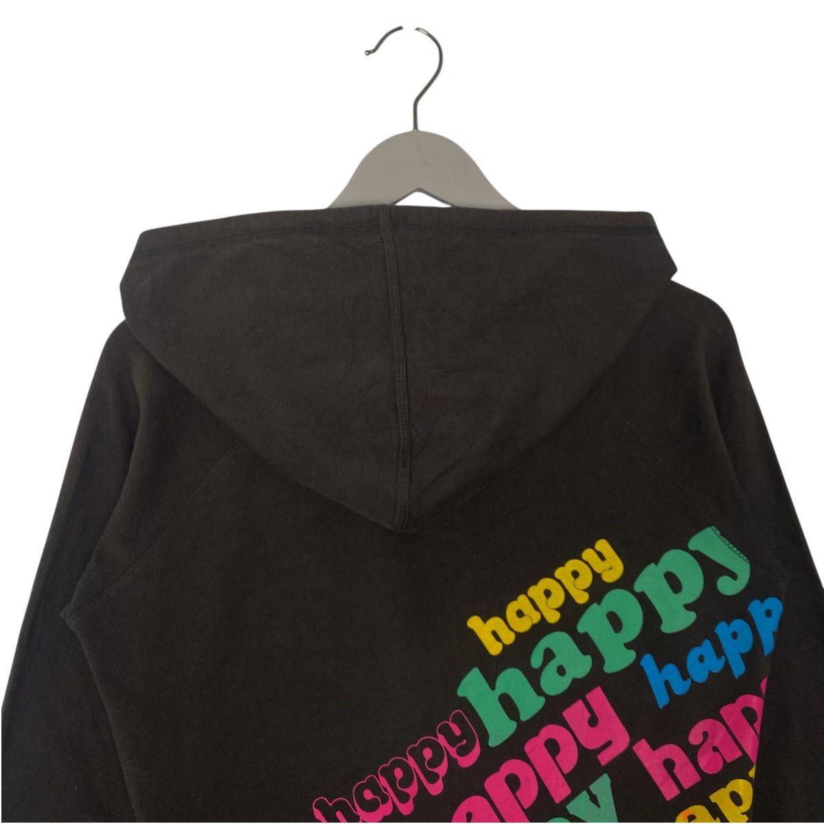 Vintage Vintage Peanuts Printed Hoodie Sweater Black Size L Size US L / EU 52-54 / 3 - 9 Thumbnail