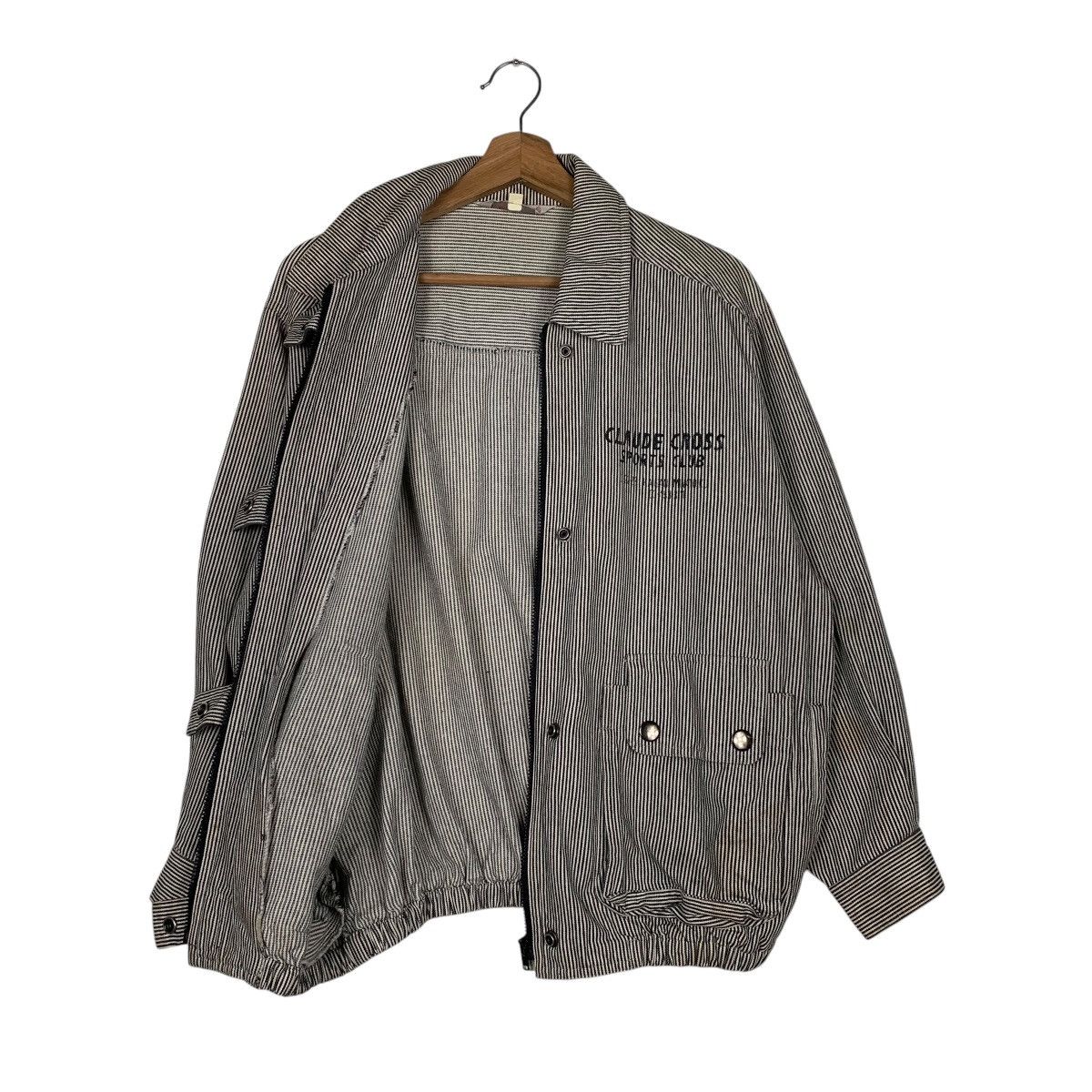 Japanese Brand Japanese Brand Claude Cross Hickory Bomber Jacket Size US M / EU 48-50 / 2 - 9 Thumbnail
