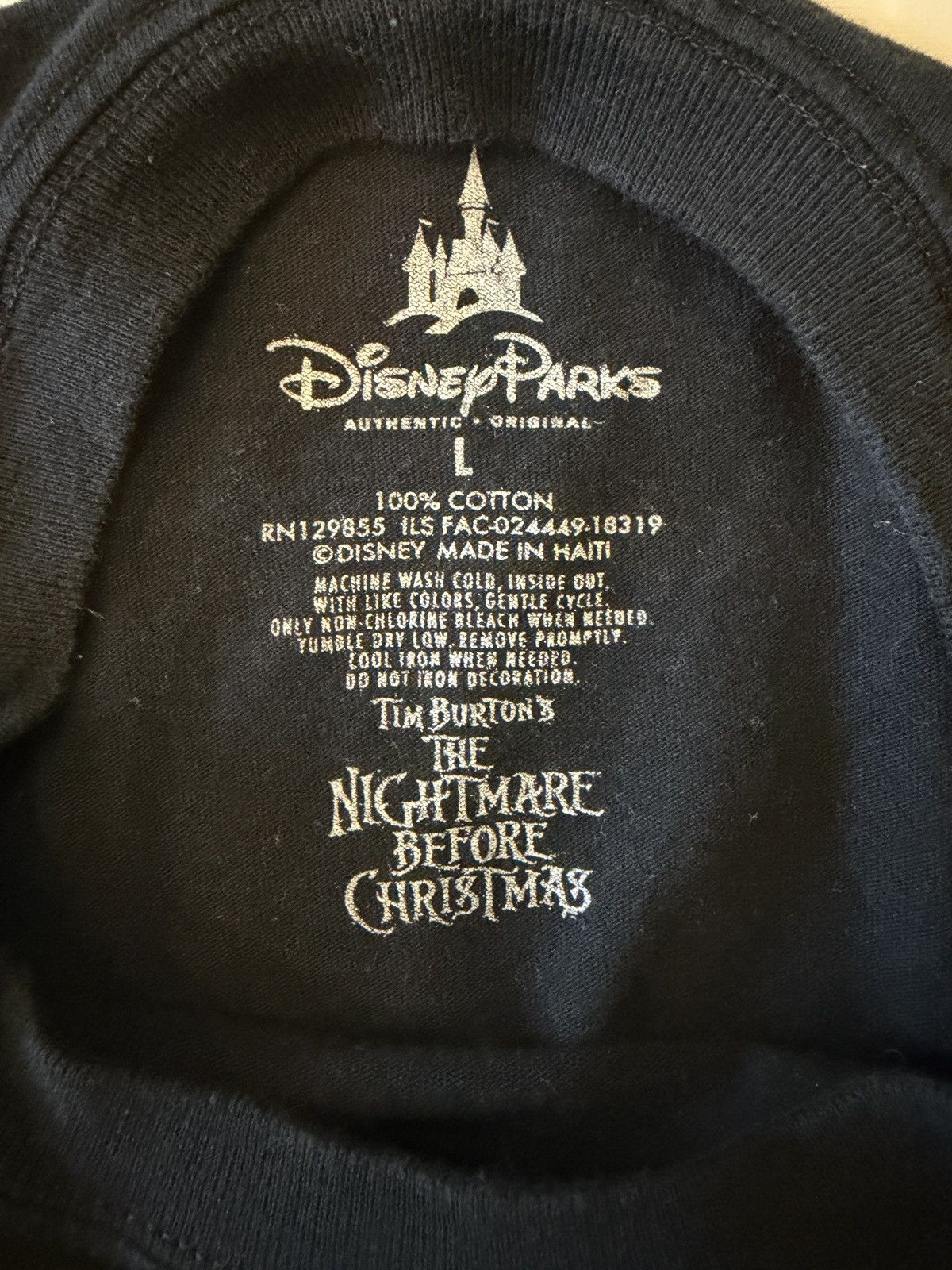 Disney Disney - Nightmare Before Christmas Shirt Size US L / EU 52-54 / 3 - 4 Thumbnail