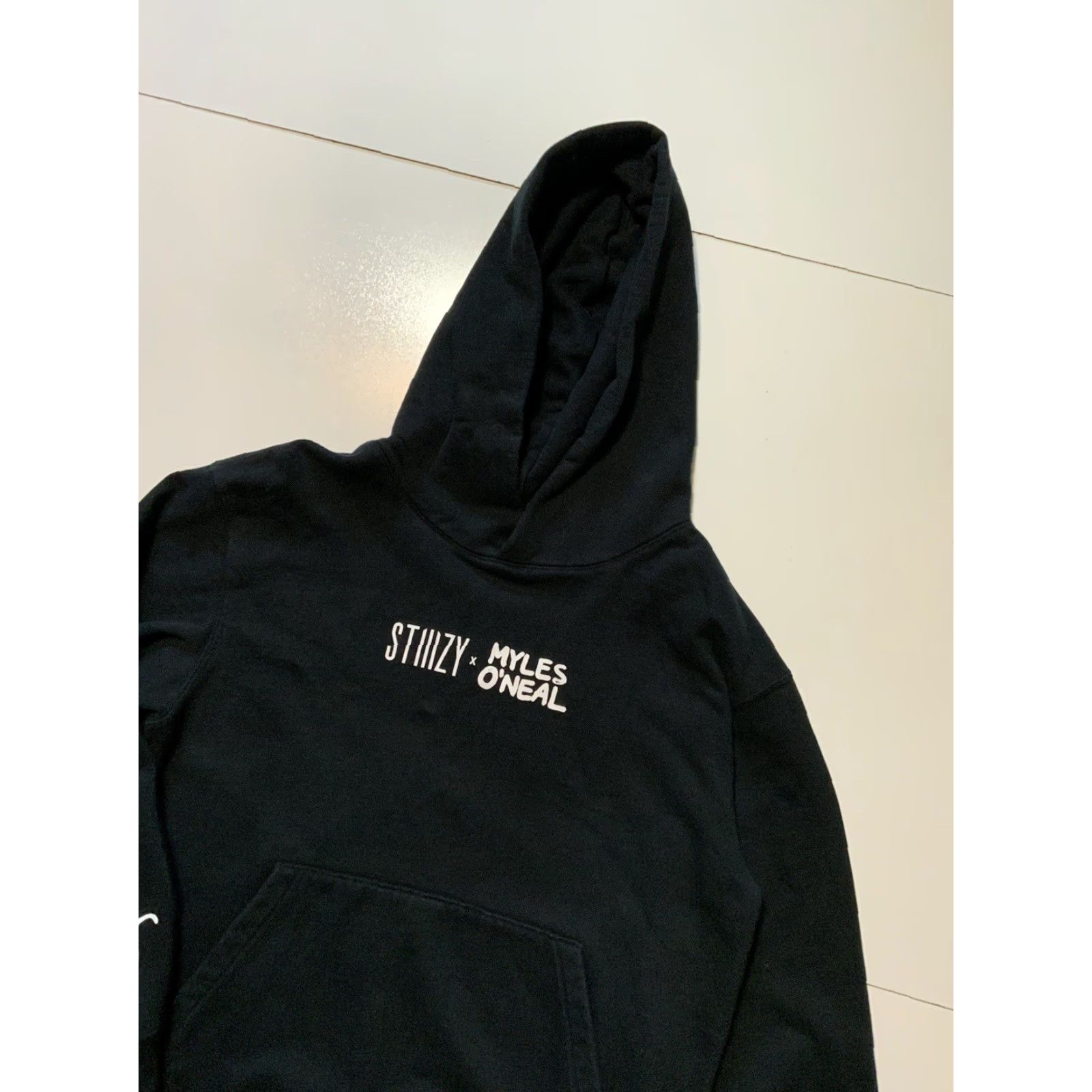 Vintage StiizyX Myles O’Neal 26 Birthday Party Superficial Heavyweight Black Hoodie L Mens Size US L / EU 52-54 / 3 - 4 Thumbnail