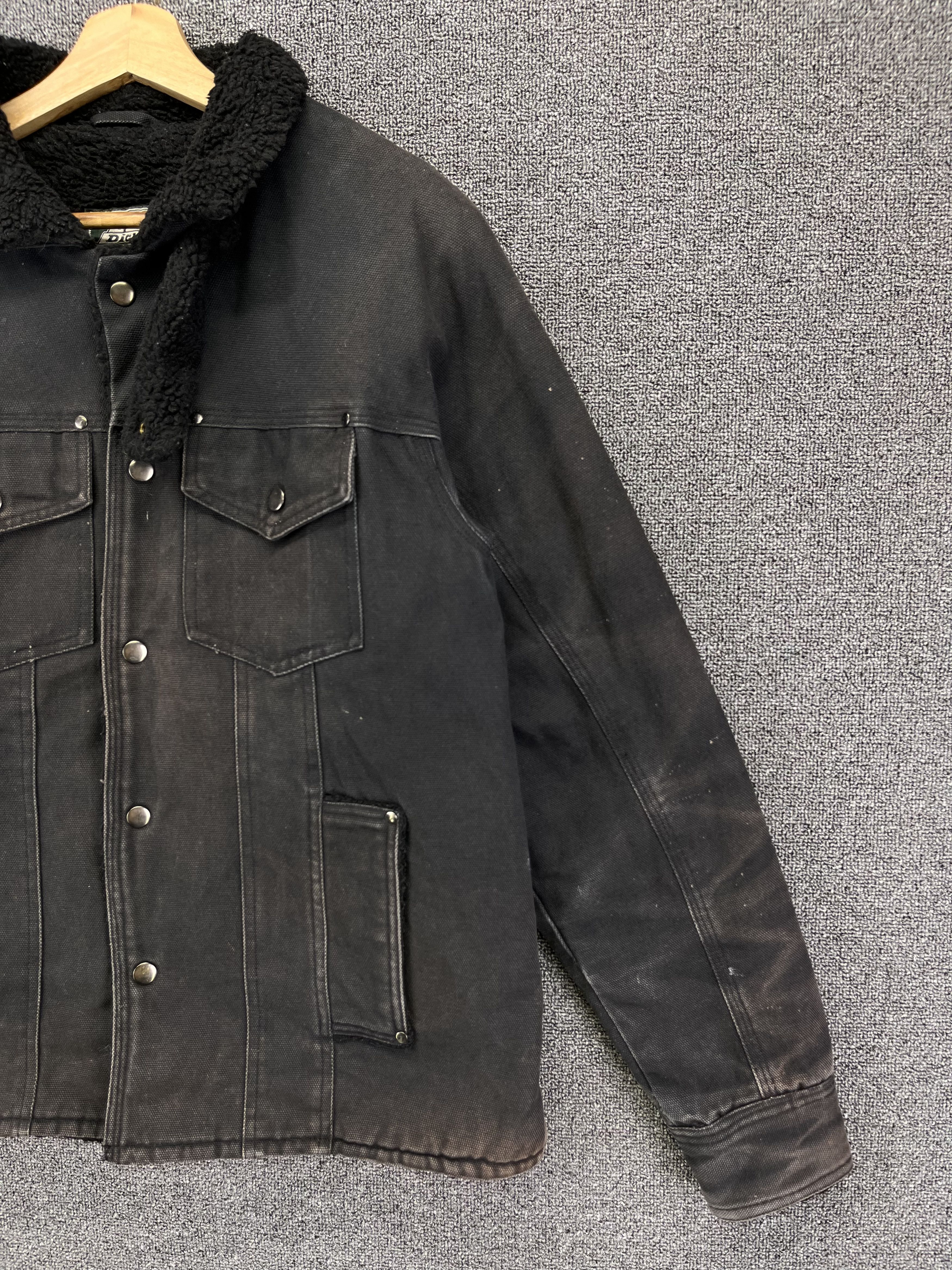 Dickies Vintage Dickies Rare Trucker Denim Jacket Size XL / US 12-14 / IT 48-50 - 4 Thumbnail