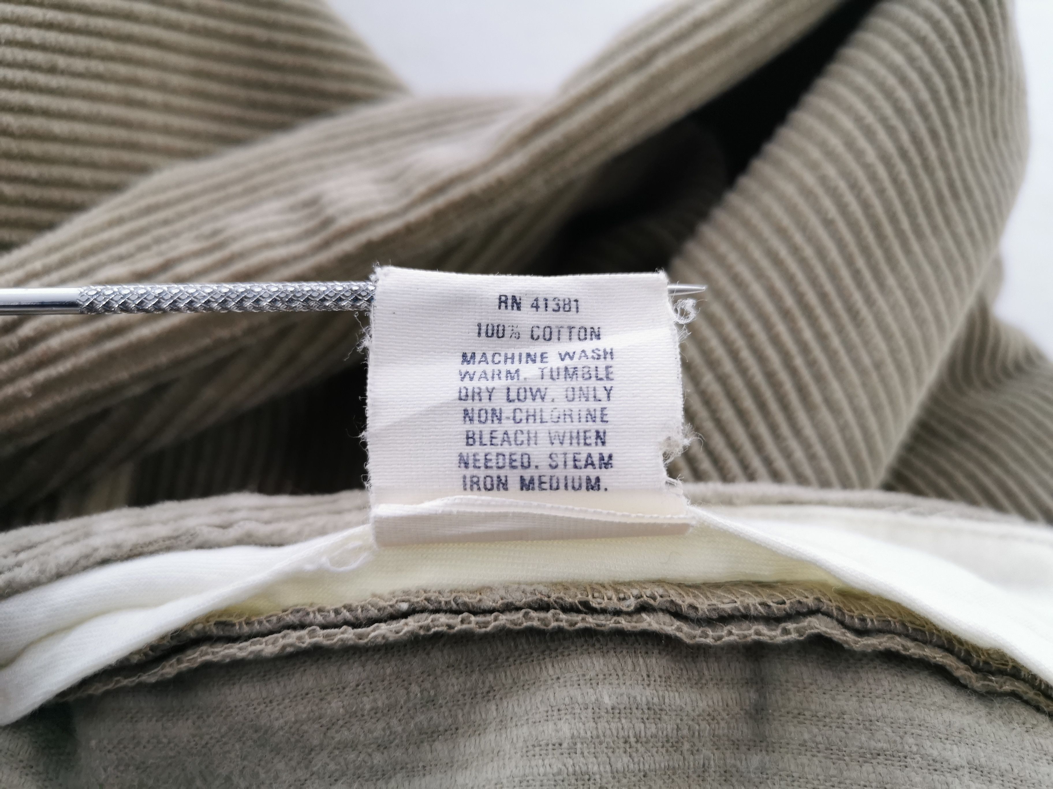 Polo Ralph Lauren Vintage 90s Polo Ralph Lauren Corduroy Pants Made In USA Size US 33 - 9 Thumbnail