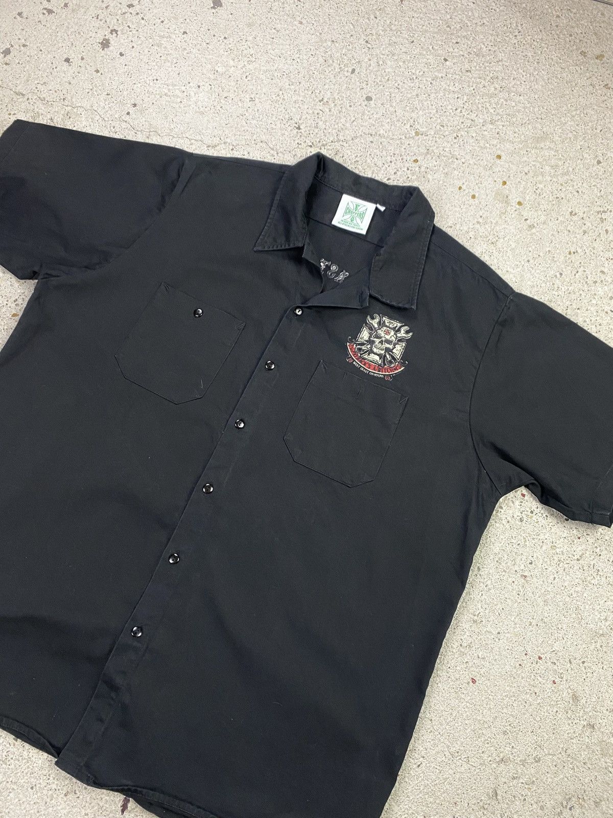 West Coast Choppers West coast choppers button up shirt vintage moto y2k harley Size US XL / EU 56 / 4 - 7 Thumbnail