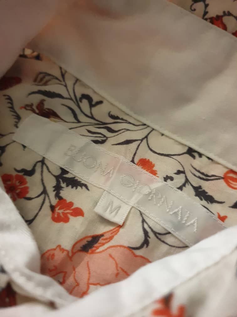 Japanese Brand Buona giornata flower abstract Shirt Size M / US 6-8 / IT 42-44 - 2 Thumbnail
