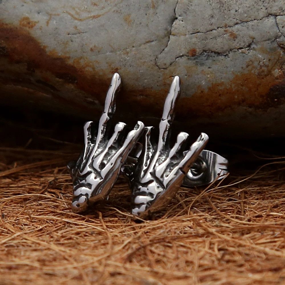 Japanese Brand × Vintage Ghost Hand Earrings Size ONE SIZE - 3 Thumbnail