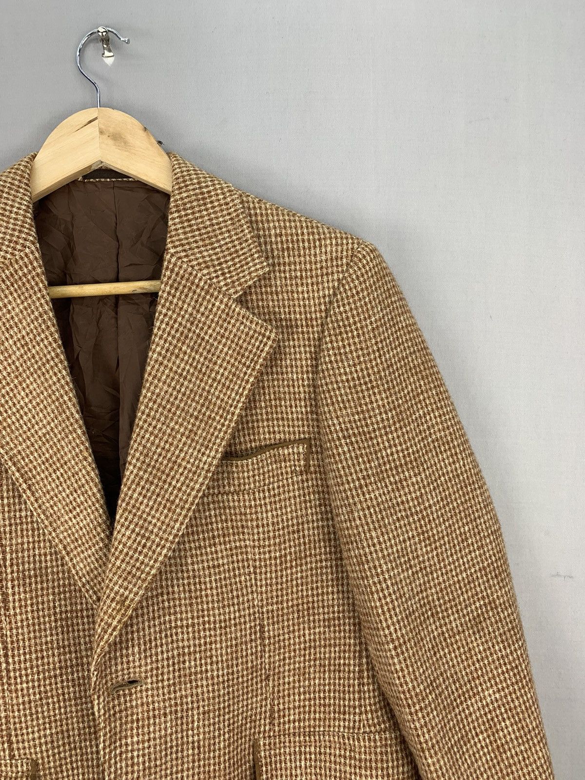 Harris Tweed Vintage Harris Tweed Wool Brown Blazer Jacket Size US S / EU 44-46 / 1 - 8 Thumbnail