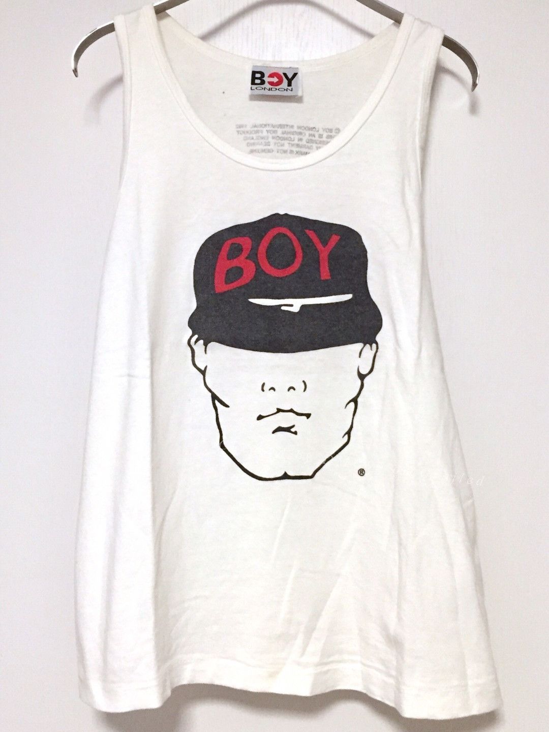 Boy London Boy London Vintage Cotton Tank Top Size US M / EU 48-50 / 2 - 1 Thumbnail