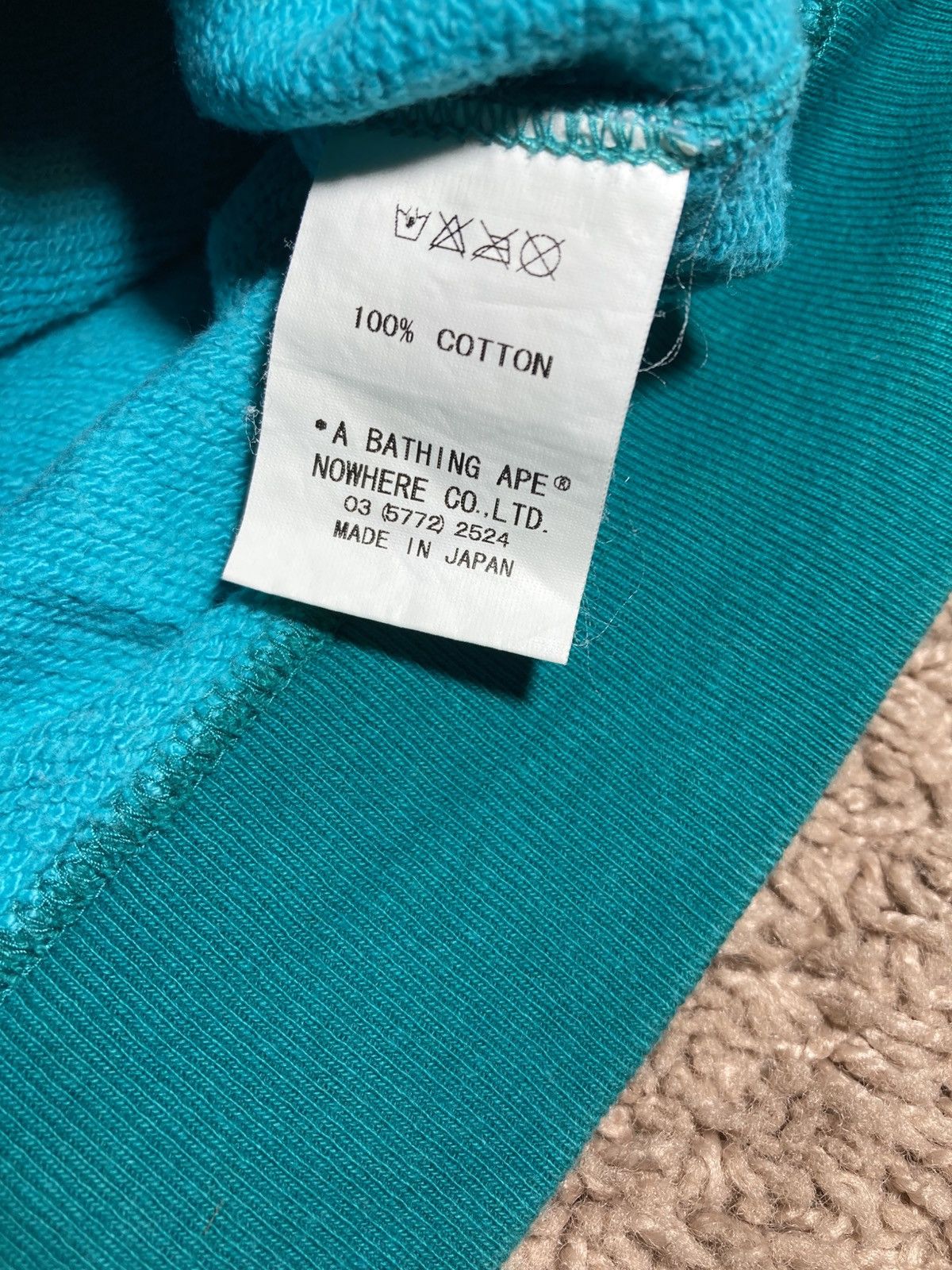 Bape 2008 Bape Full Zip Hoodie Teal Logo Mania Camo Blue OG Nigo Size US L / EU 52-54 / 3 - 10 Thumbnail