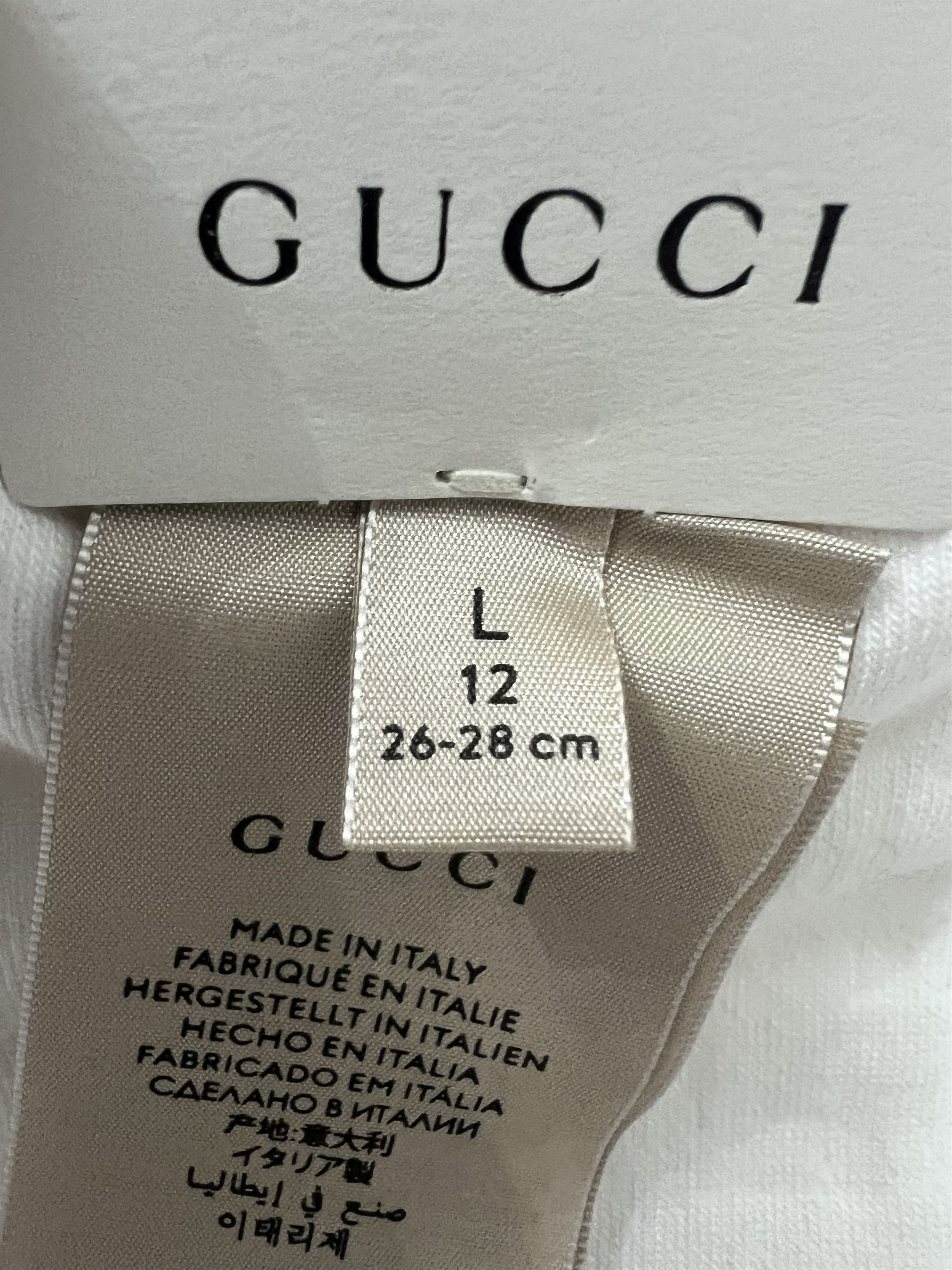 Gucci GUCCI - GG LOGO INTERLOCKING SOCKS IN STRETCH COTTON SIZE L Size ONE SIZE - 8 Thumbnail