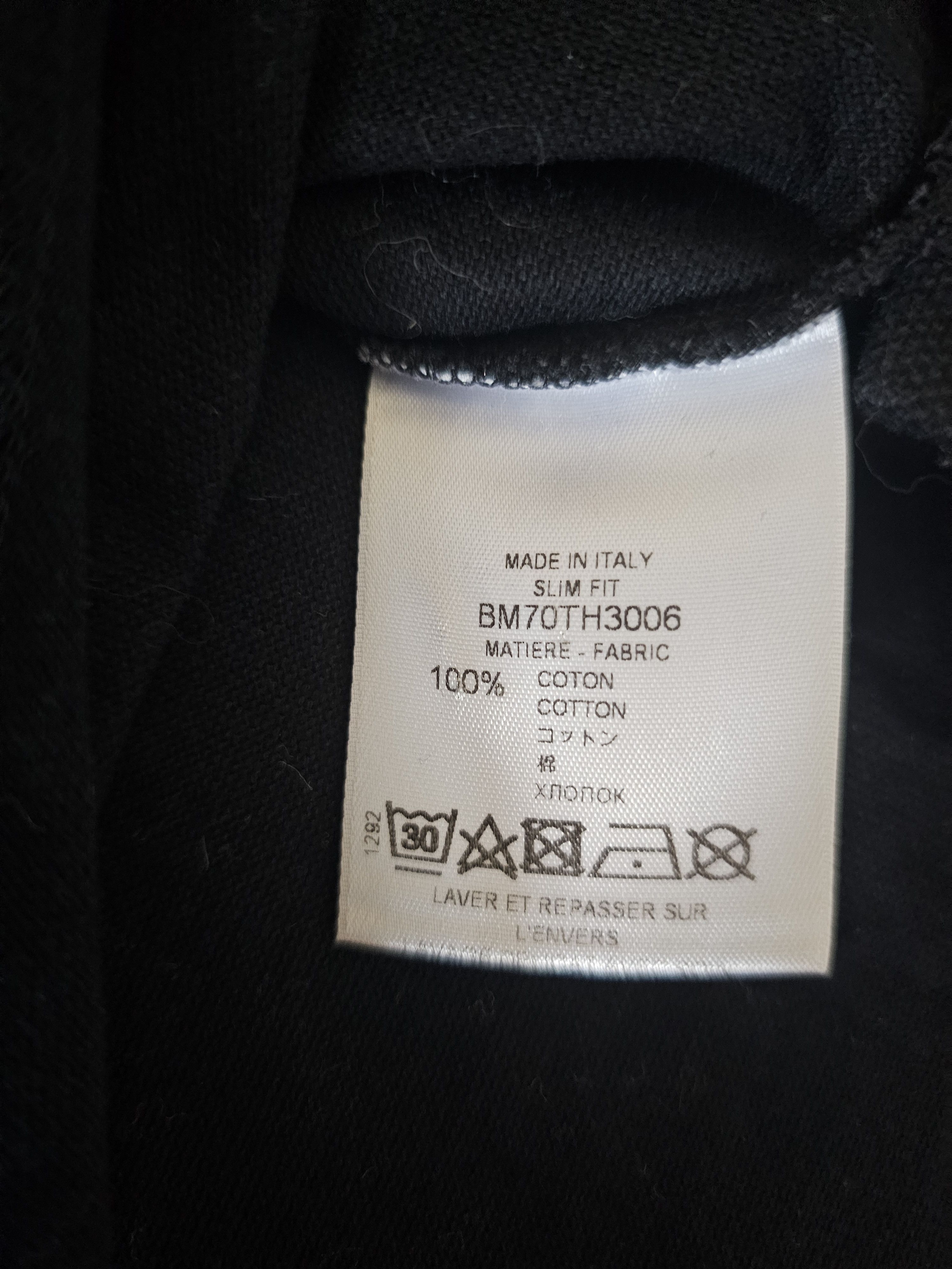 Givenchy Givenchy Men's Black Polo Shirt Size XXL Size US XXL / EU 58 / 5 - 5 Thumbnail