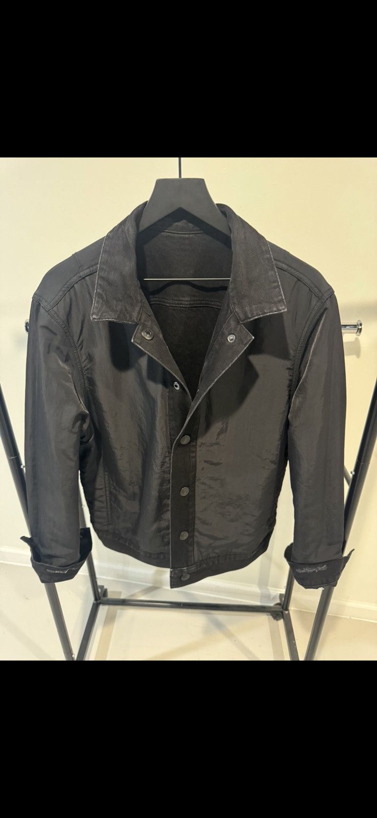 Allsaints Allsaints reversible Jean/nylon jacket Size US M / EU 48-50 / 2 - 6 Thumbnail