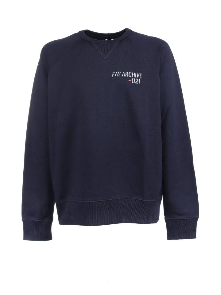 Fay FAY Men Hoodies NJMB544104L TGFU807 Blue Size US S / EU 44-46 / 1 - 1 Thumbnail