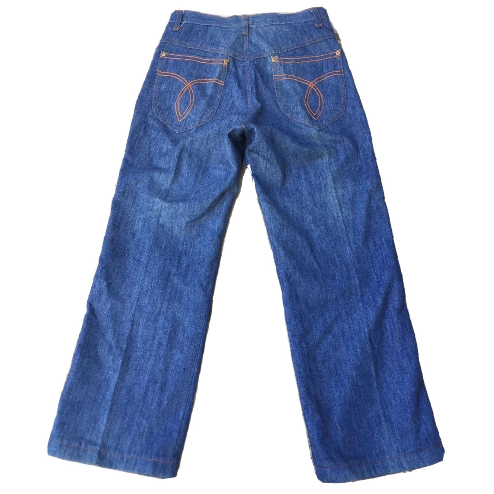 Levi's VINTAGE Levi's Jeans USA STYLE High Waisted 28 In Waist Hippie Hippy Blue 28 in Mens Women? Size 28" / US 6 / IT 42 - 2 Thumbnail