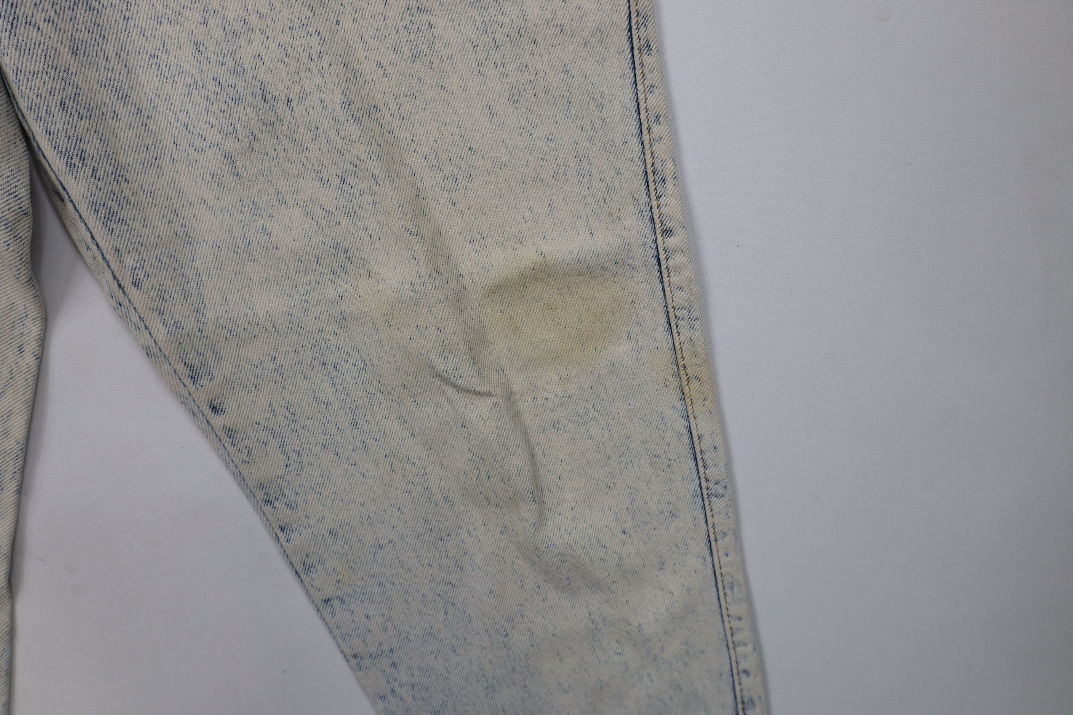 Vintage Vintage 80s 90s IOU Streetwear Tapered Leg Acid Wash Jeans Size 30" / US 8 / IT 44 - 6 Thumbnail