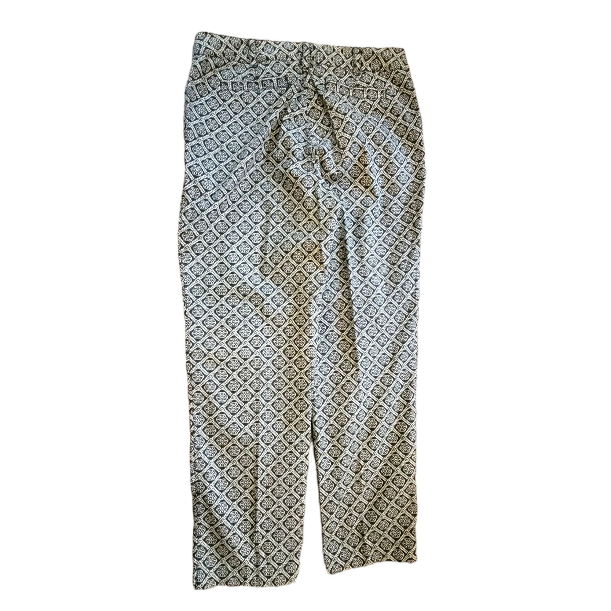 Tommy Bahama Tommy Bahamas Pants Black Tan Geometric Pattern Flat Front W Size 28" / US 6 / IT 42 - 8 Thumbnail