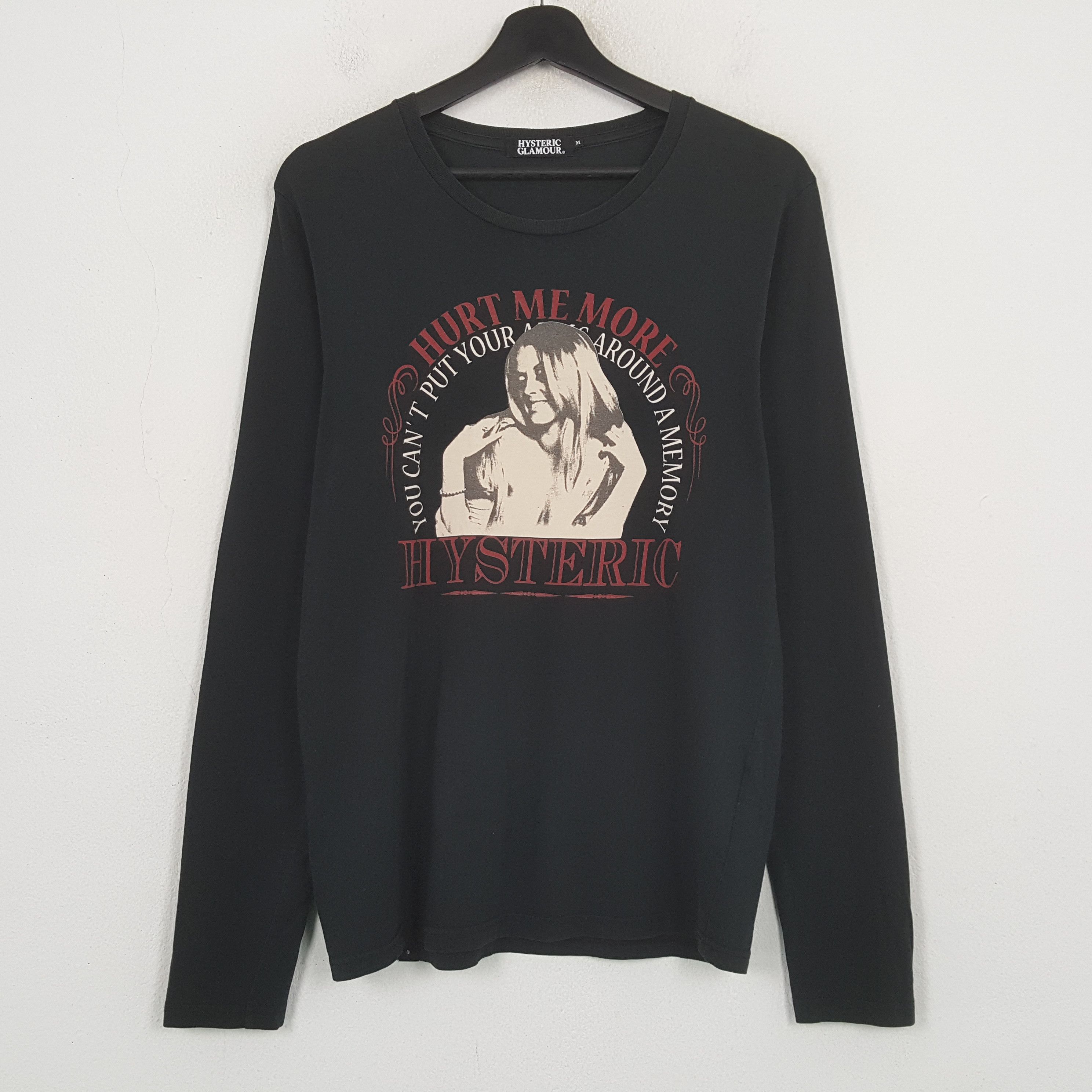 Hysteric Glamour Hysteric Hurt Me More Japanese Brand Tshirt C301N56 Size M / US 6-8 / IT 42-44 - 1 Thumbnail