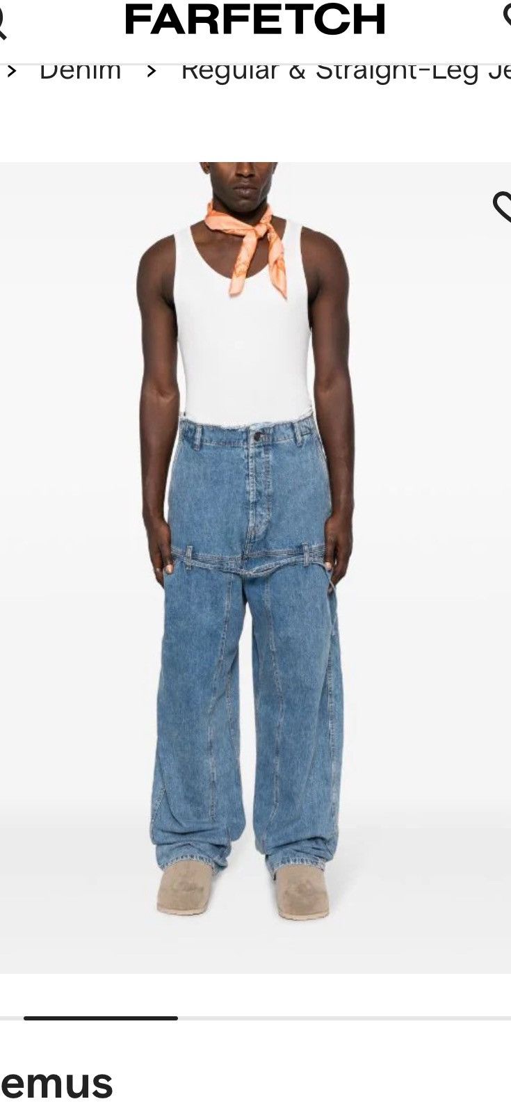 Jacquemus JACQUEMUS DENIM Le De Nîmes Criollo jeans | Grailed