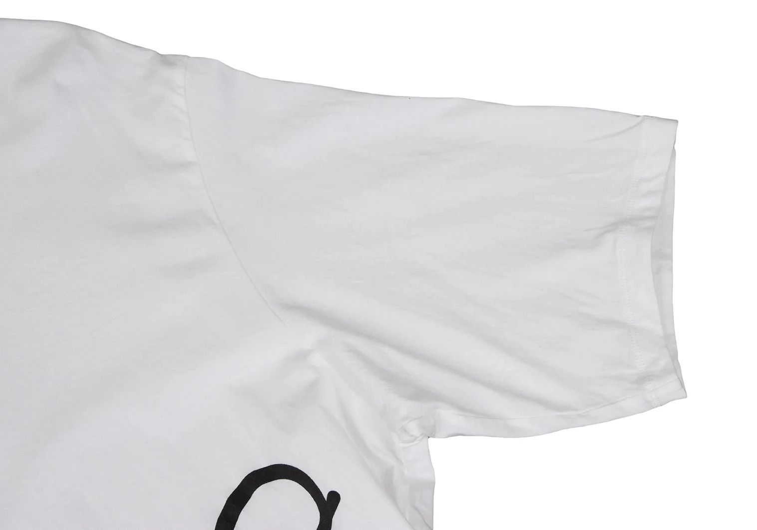 Yohji Yamamoto Logo Print Slit Big T-shirt in White Size US M / EU 48-50 / 2 - 5 Thumbnail