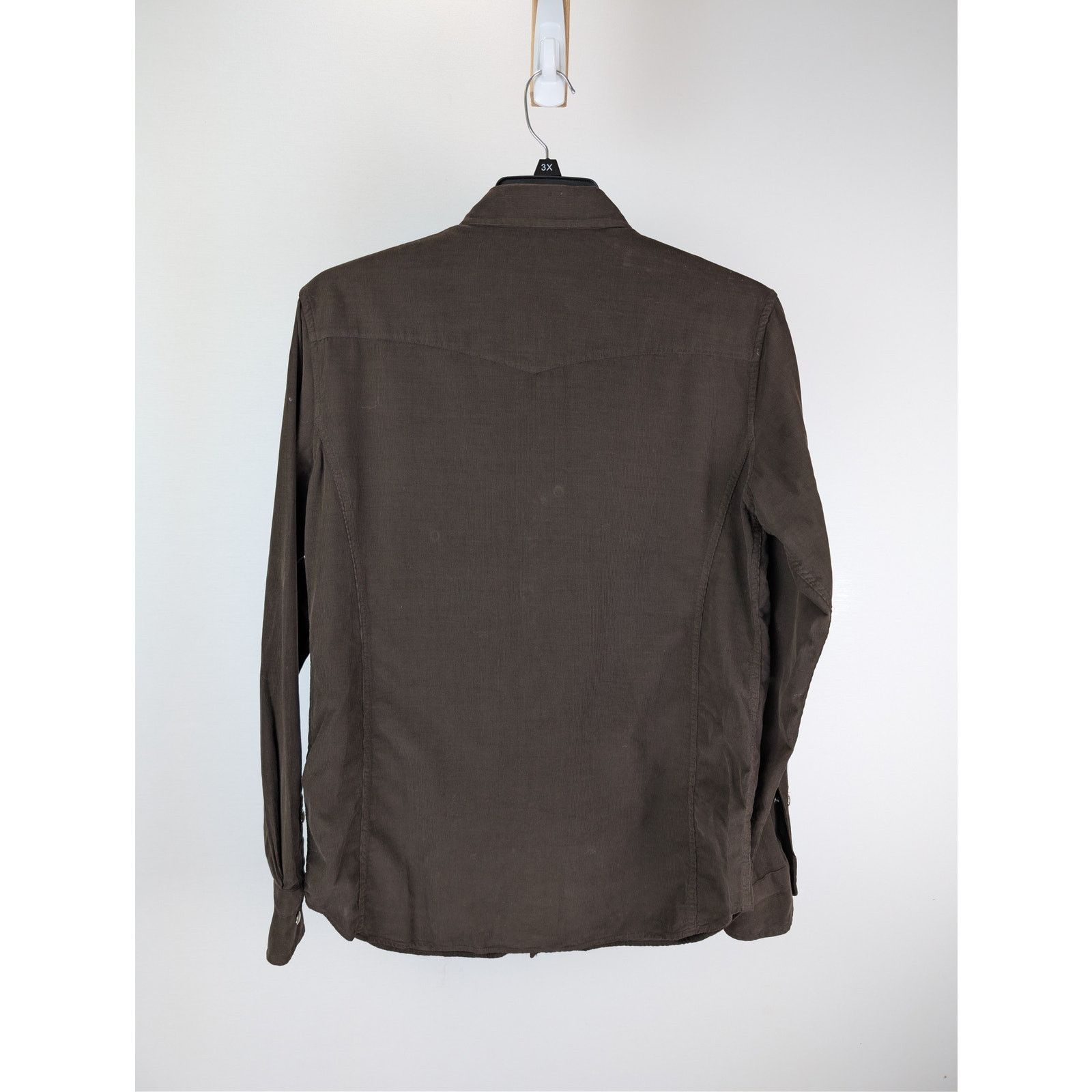 Tom Ford o1rshd1 CC20 Button up Shirt in Dark Brown Size US S / EU 44-46 / 1 - 15 Thumbnail