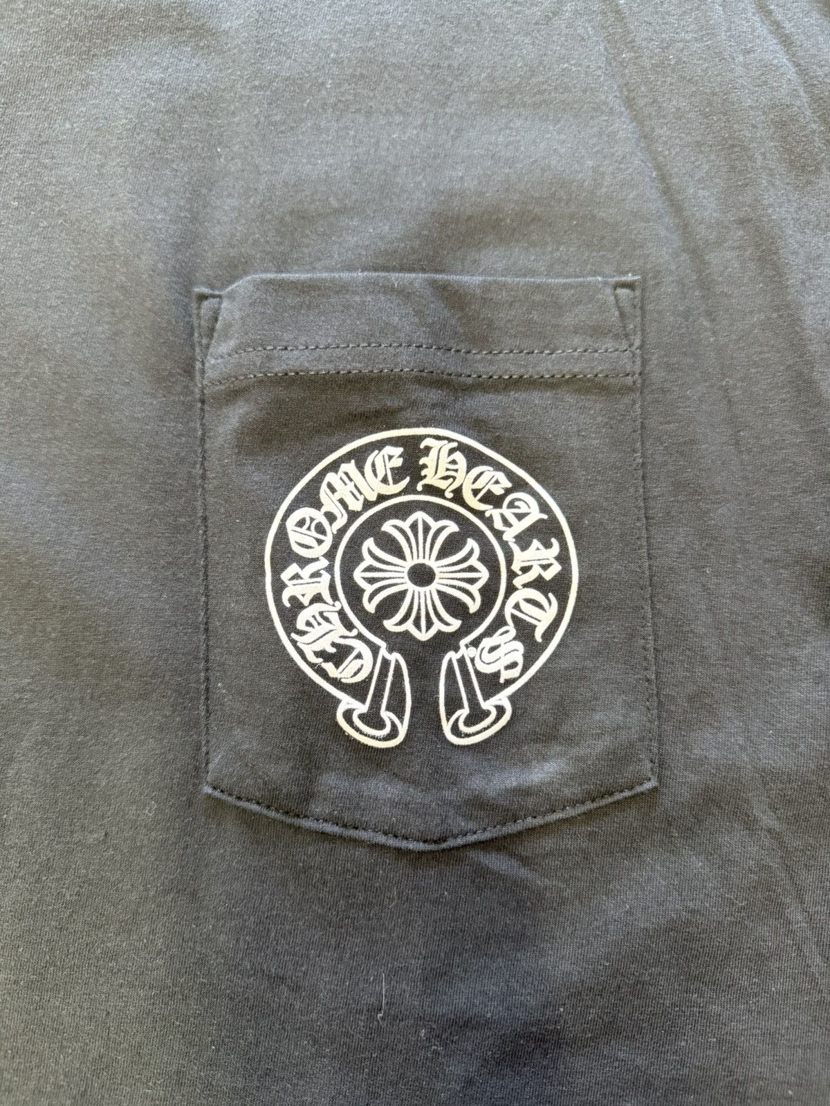 Chrome Hearts Chrome Hearts Horseshoe Pocket Tee Size US XXL / EU 58 / 5 - 3 Thumbnail