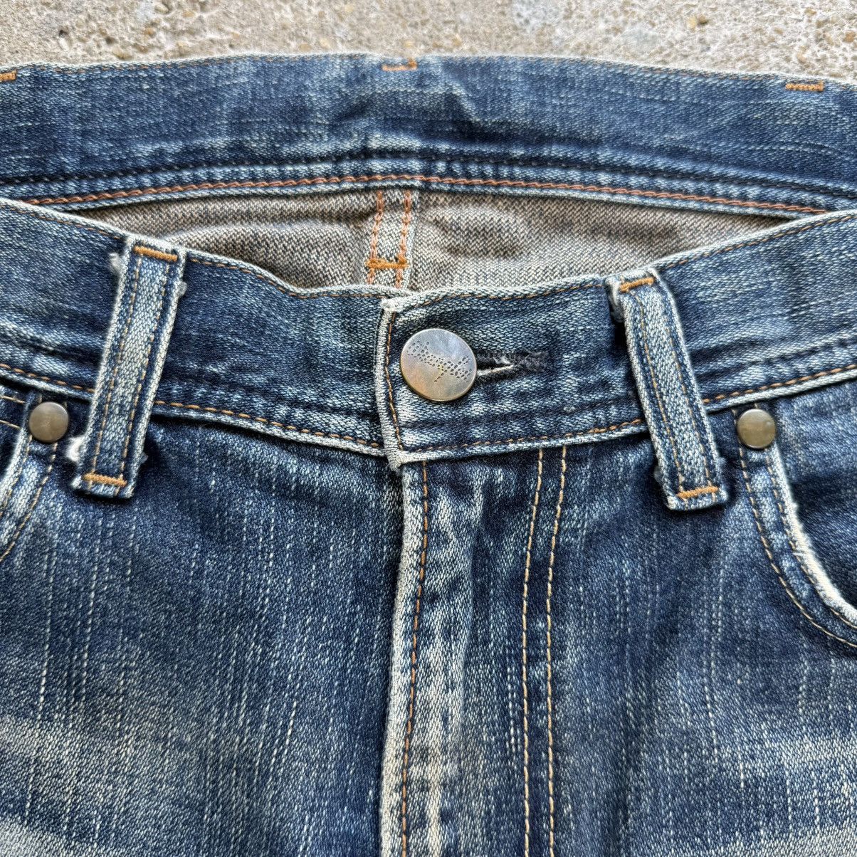 Wrangler VINTAGE WRANGLER FADED JEAN DENIM PANTS Size US 35 - 3 Thumbnail