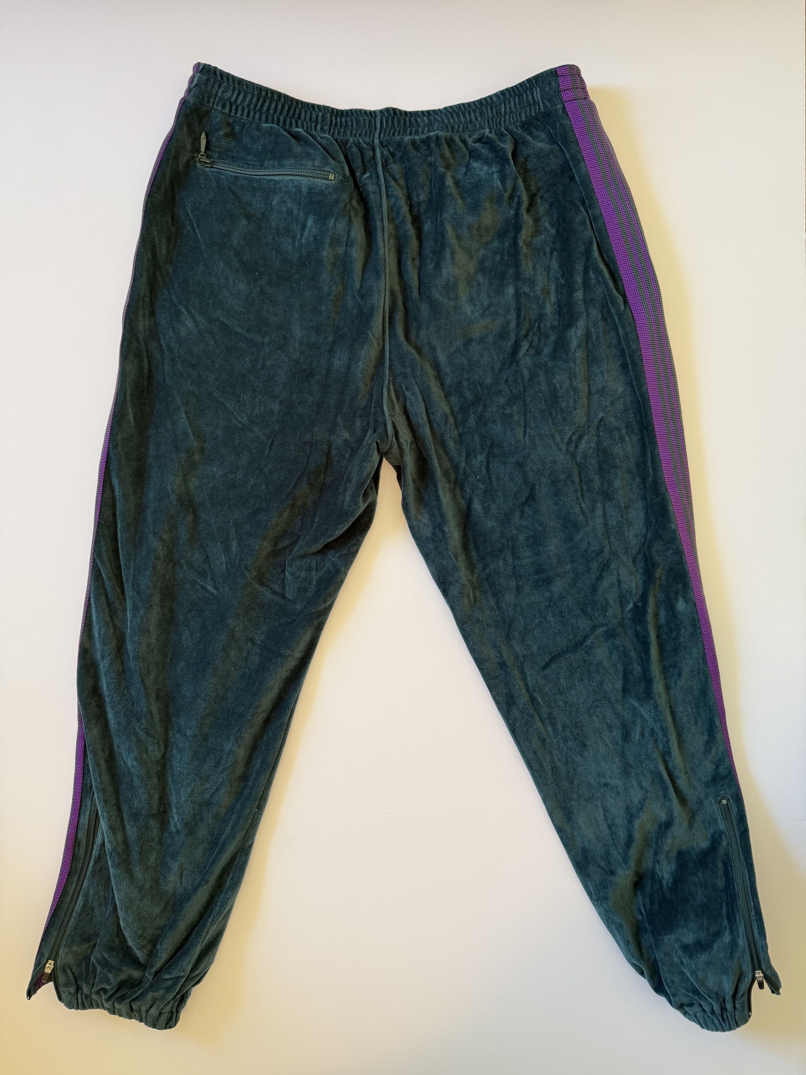 Needles Needles Velour Track Pants Large Size US 34 / EU 50 - 1 Thumbnail