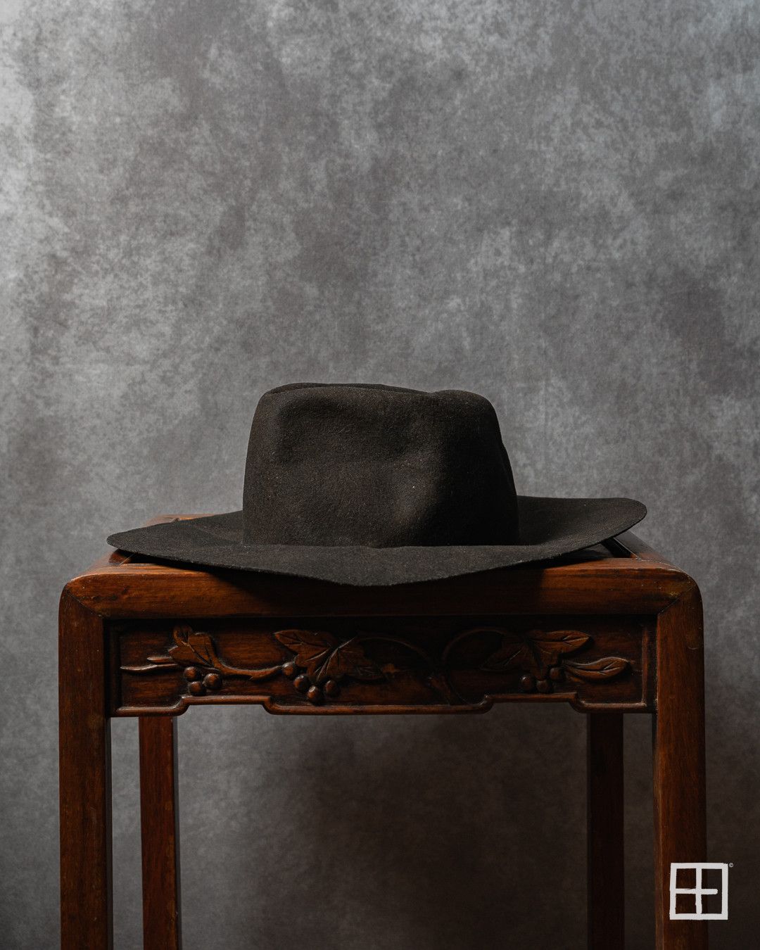 NEW Yohji Yamamoto Pour Homme AW23 Runway Burned Fedora Hat